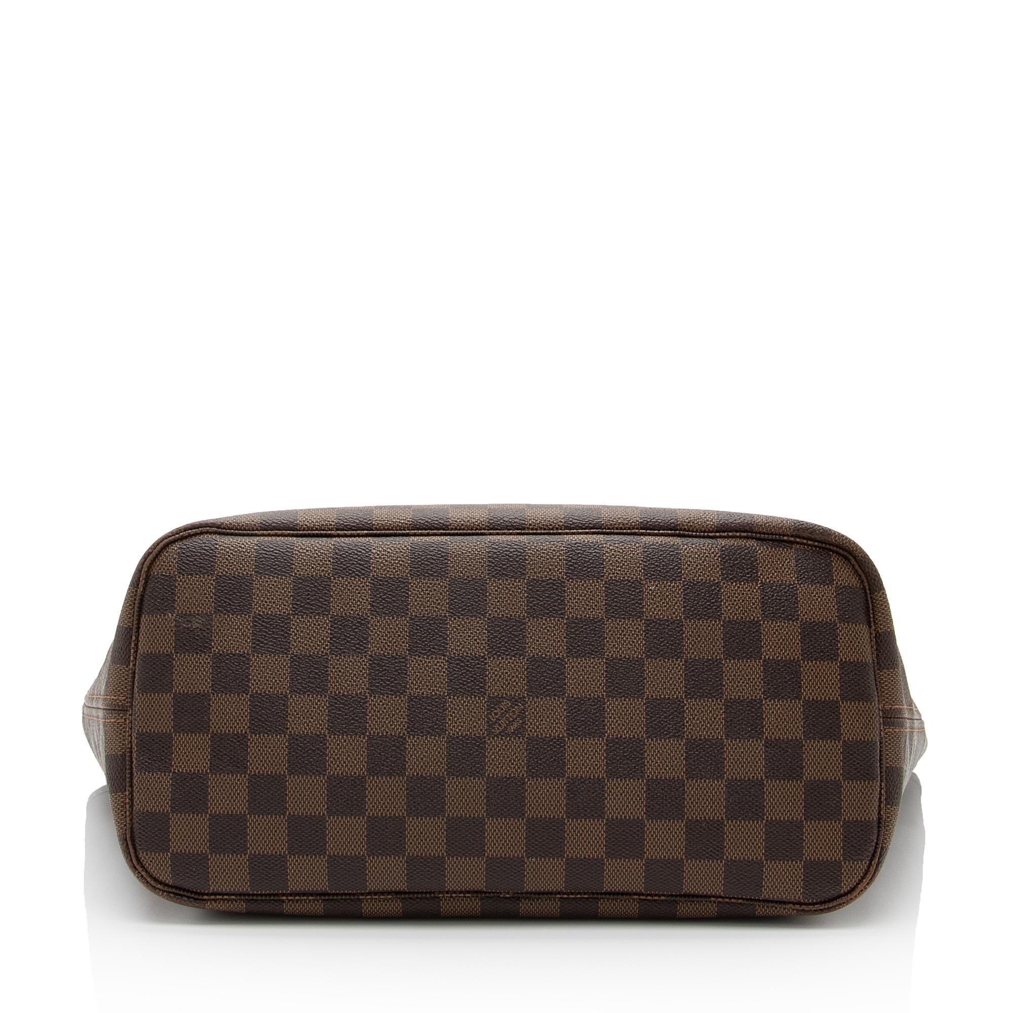 Louis Vuitton Damier Ebene Neverfull MM Tote (SHF-MLh1LQ)