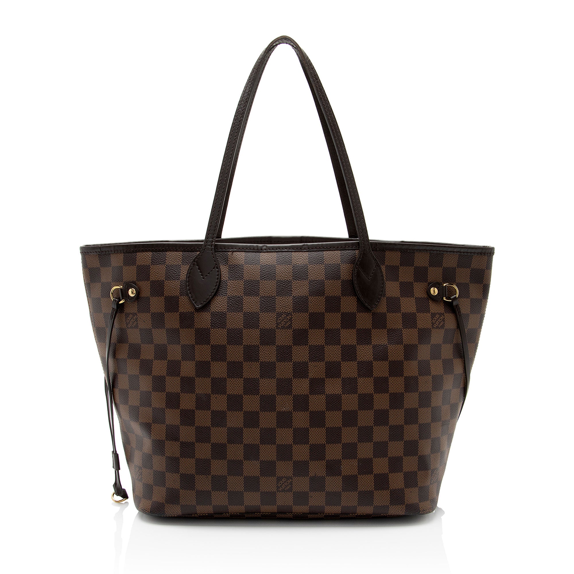 Louis Vuitton Damier Ebene Neverfull MM Tote (SHF-BSgxu3)