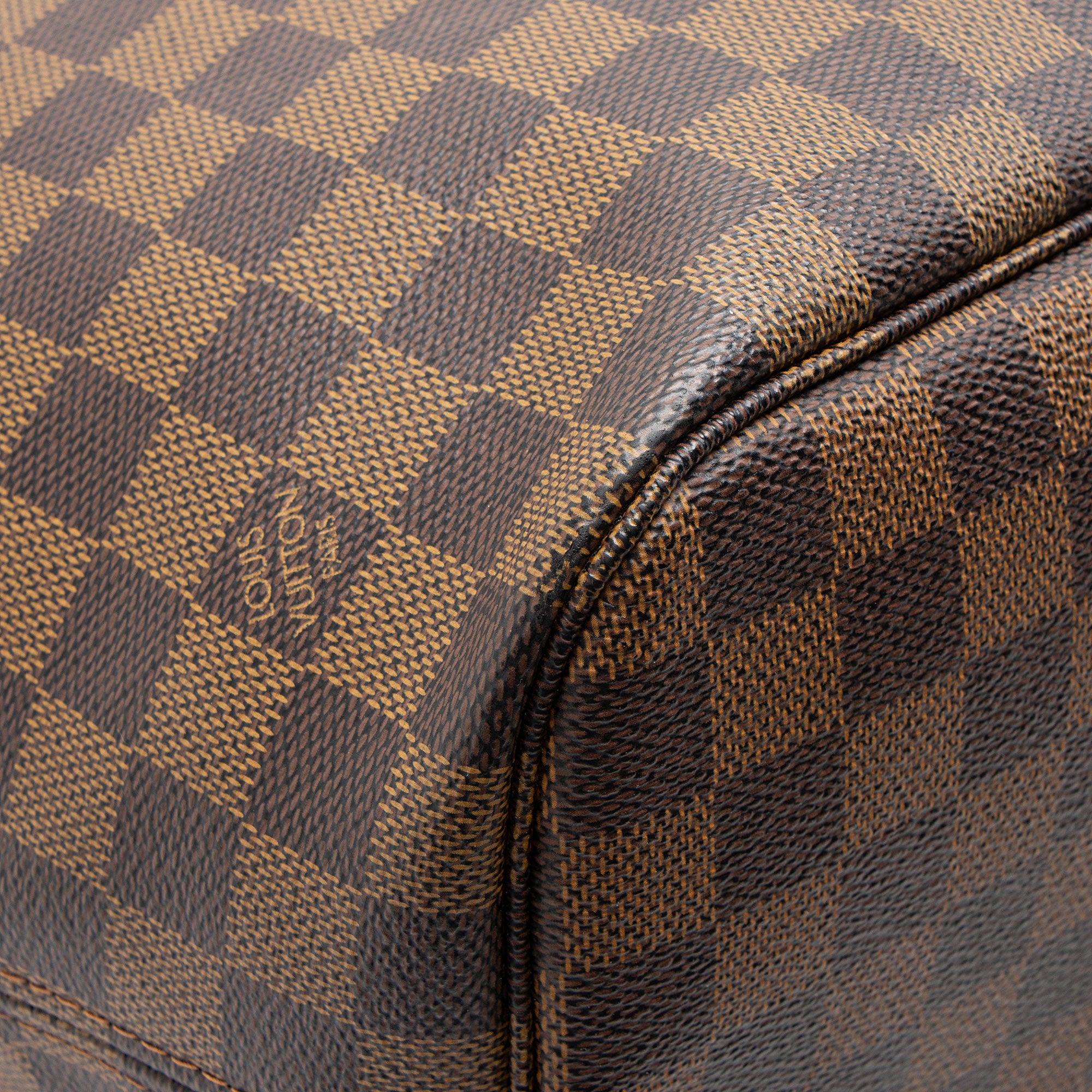 Louis Vuitton Damier Ebene Neverfull MM Tote
