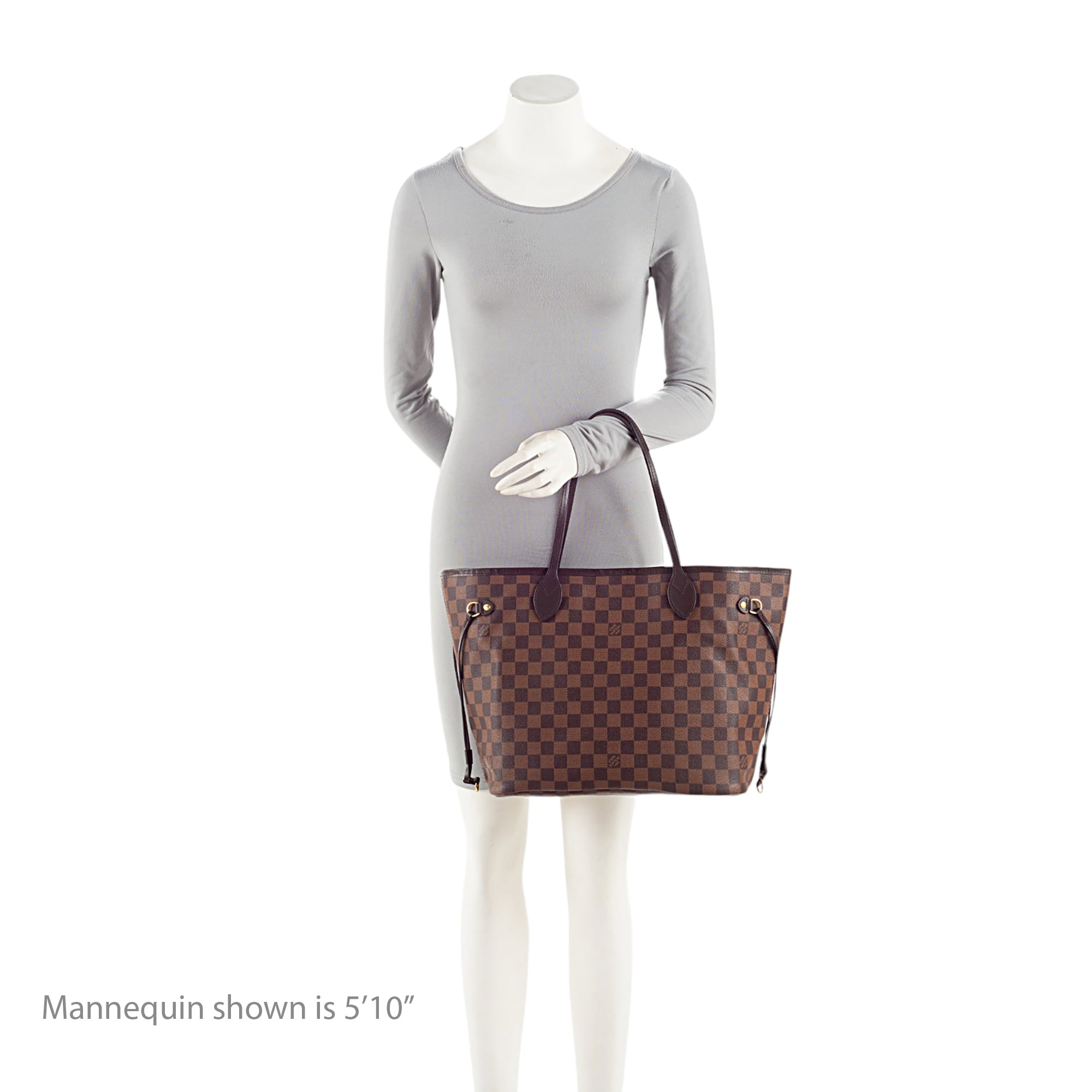 Louis Vuitton Damier Ebene Neverfull MM Tote