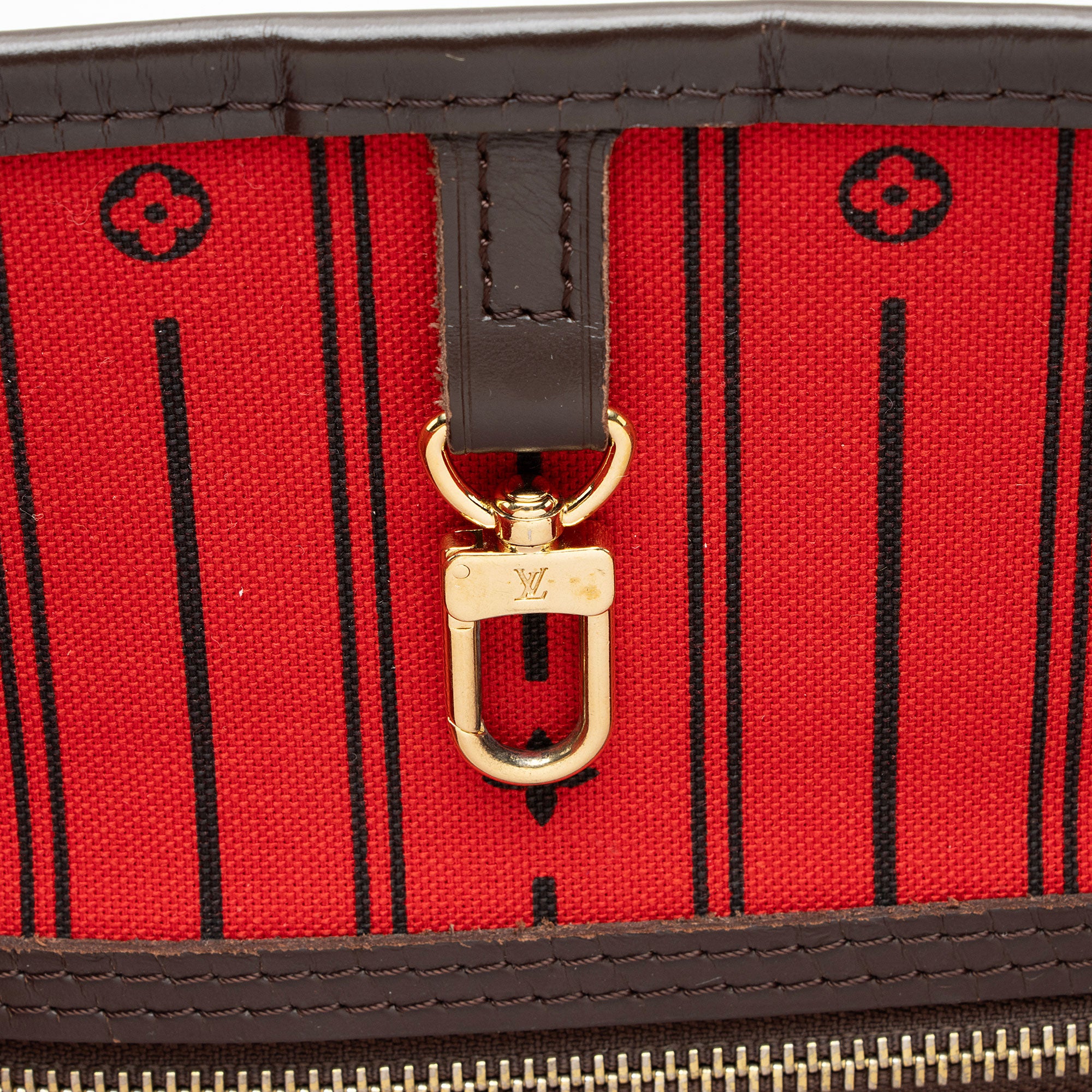 Louis Vuitton Damier Ebene Neverfull MM Tote