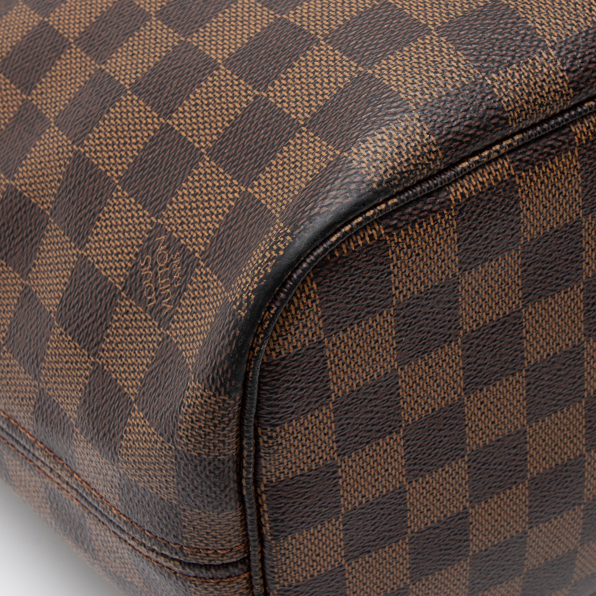 Louis Vuitton Damier Ebene Neverfull MM Tote