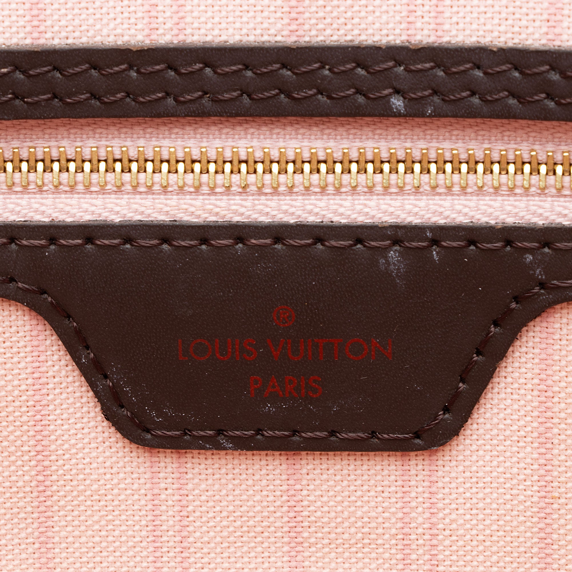 Louis Vuitton Damier Ebene Neverfull MM Tote