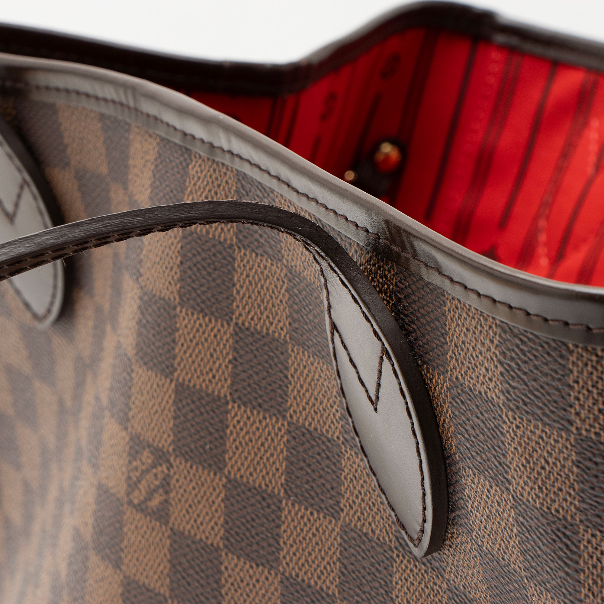 Louis Vuitton Damier Ebene Neverfull MM Tote