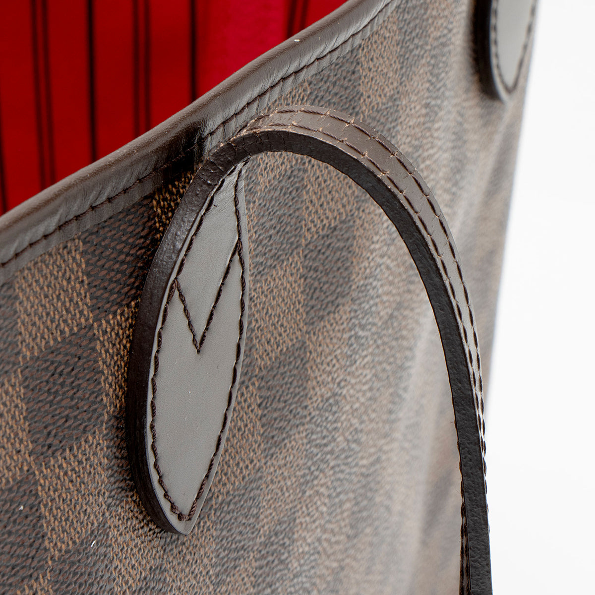 Louis Vuitton Damier Ebene Neverfull MM Tote