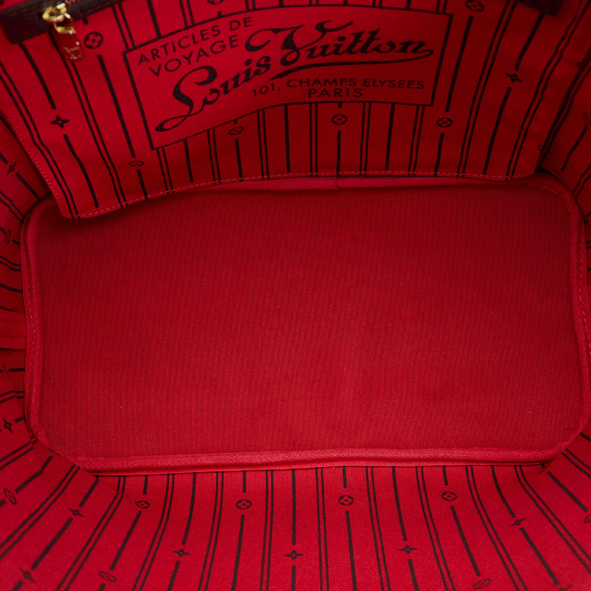 Louis Vuitton Damier Ebene Neverfull MM (SHG-XBh7tv)