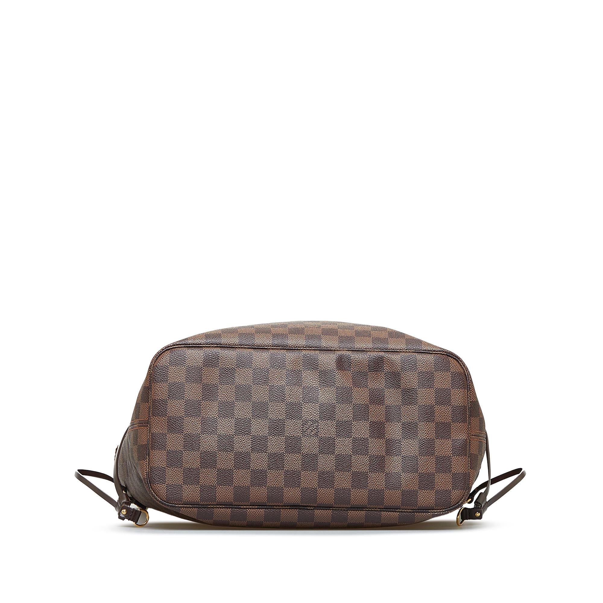 Louis Vuitton Damier Ebene Neverfull MM (SHG-O1toAD)