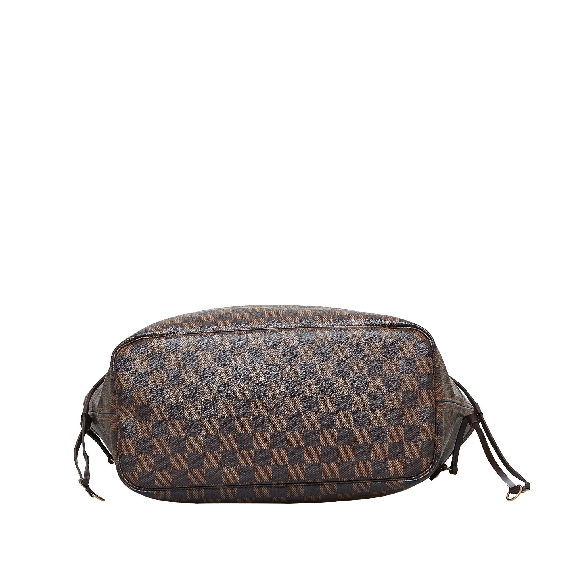 Louis Vuitton Damier Ebene Neverfull MM (SHG-cpqV2h)