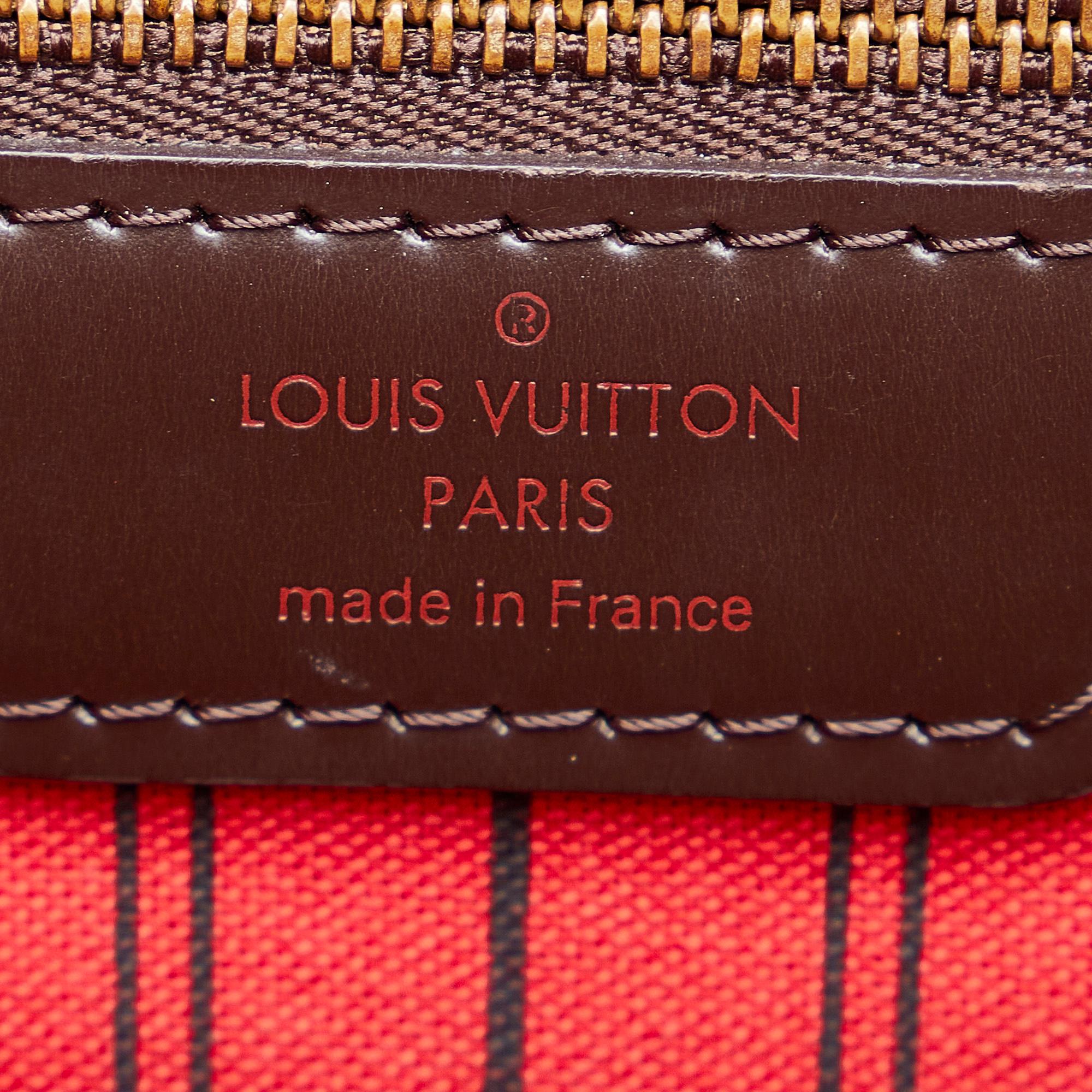 Louis Vuitton Damier Ebene Neverfull MM (SHG-cpqV2h)
