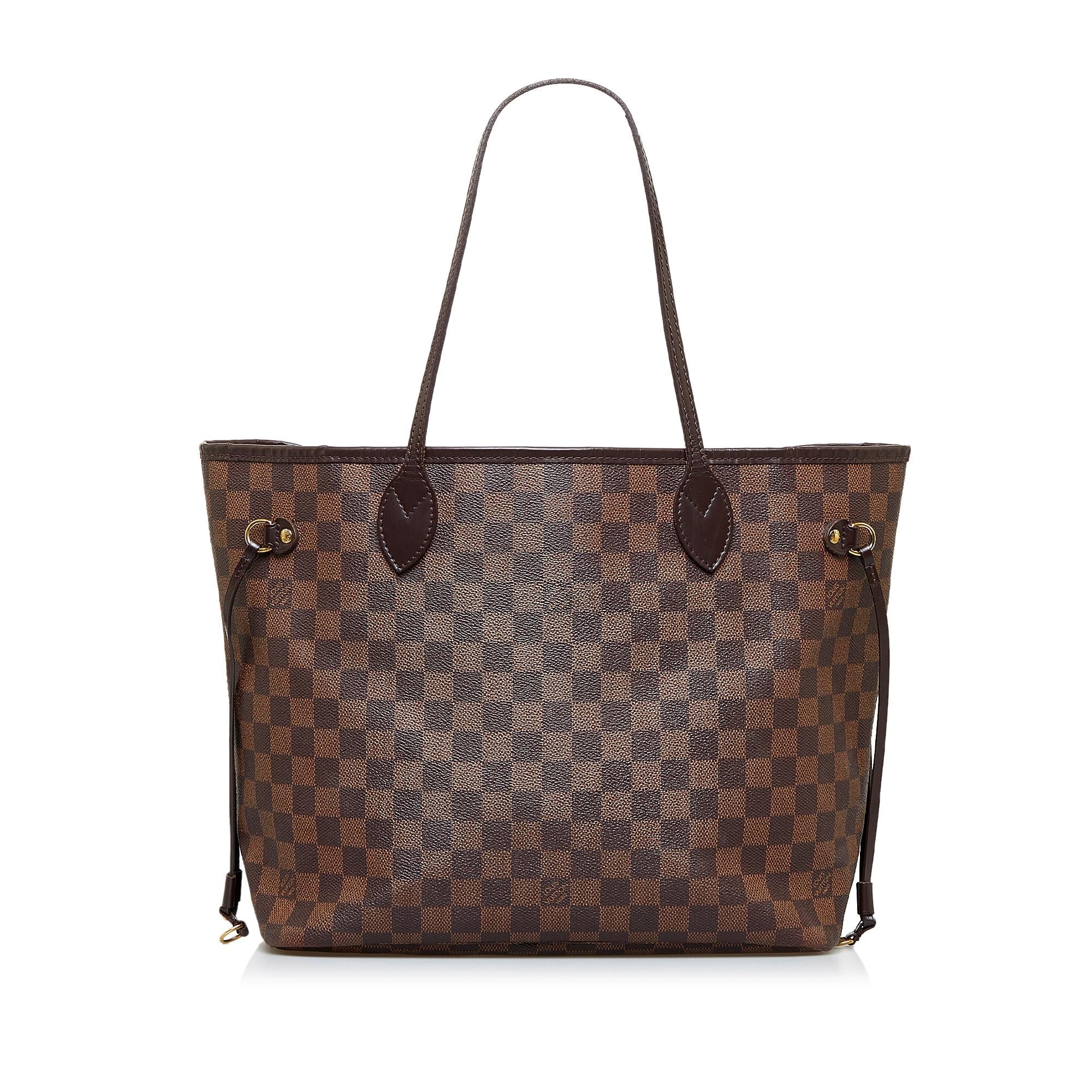 Louis Vuitton Damier Ebene Neverfull MM (SHG-U05uCe)
