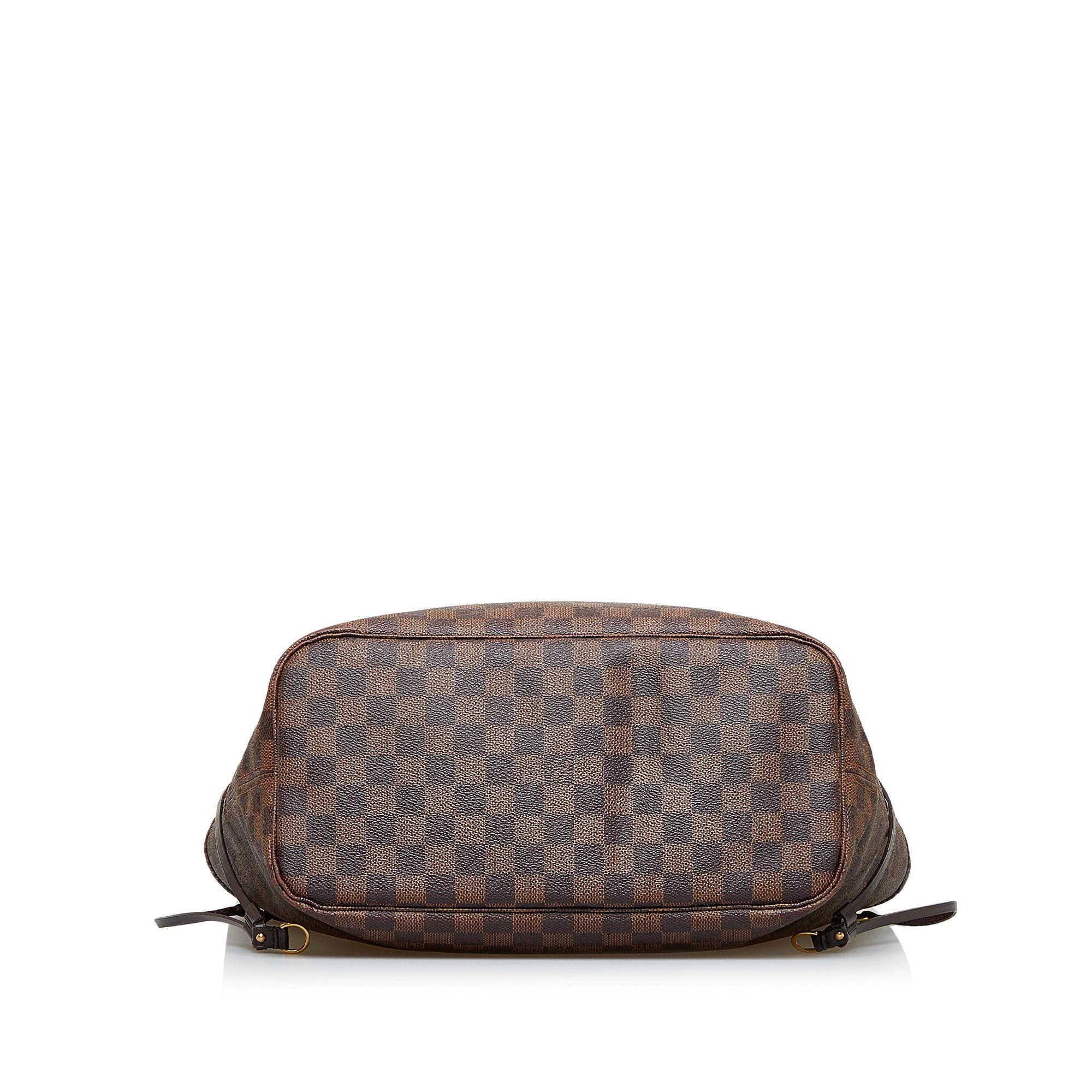 Louis Vuitton Damier Ebene Neverfull MM (SHG-U05uCe)