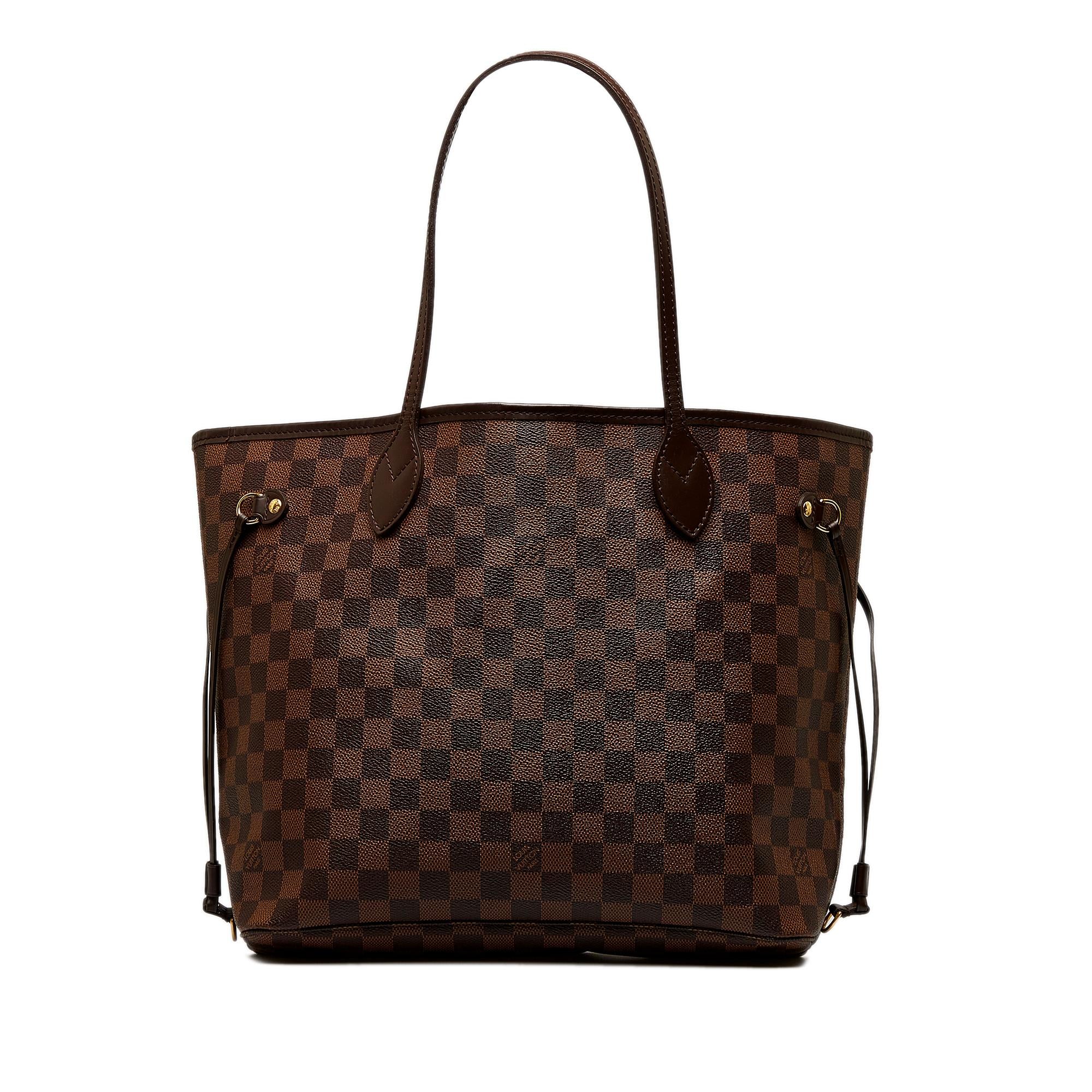 Louis Vuitton Damier Ebene Neverfull MM (SHG-3Bb7SZ)
