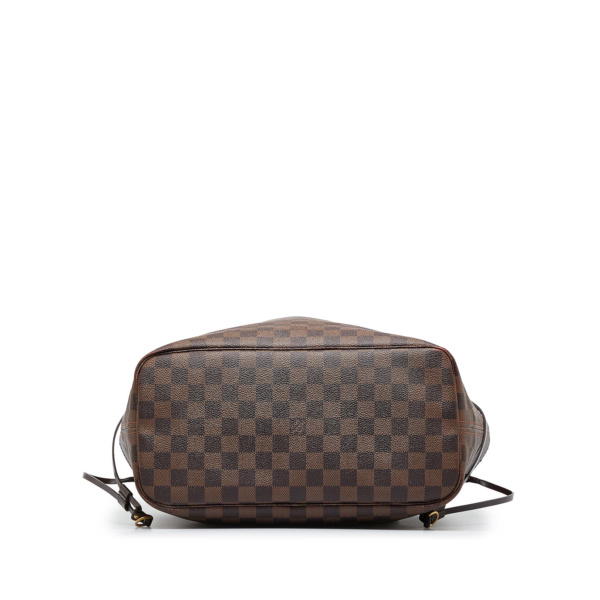 Louis Vuitton Damier Ebene Neverfull MM (SHG-7lWfWc)