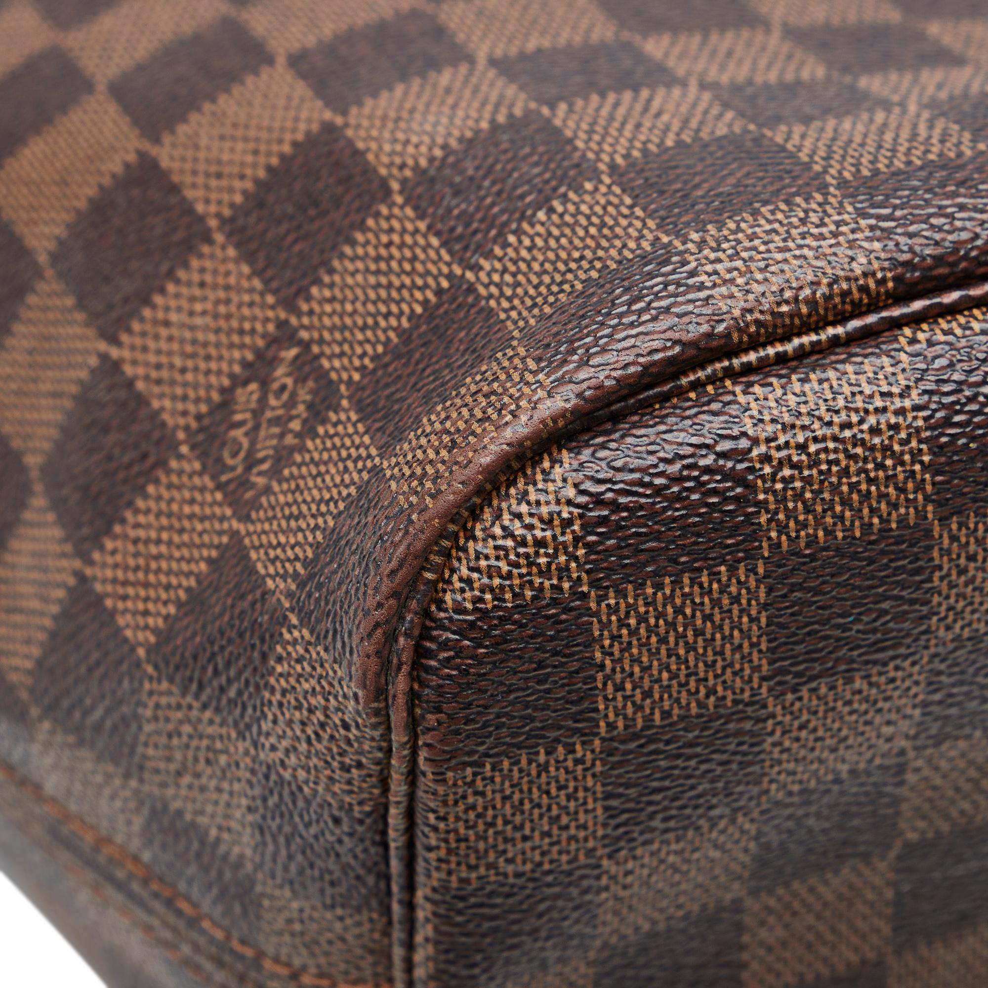 Louis Vuitton Damier Ebene Neverfull MM (SHG-7lWfWc)