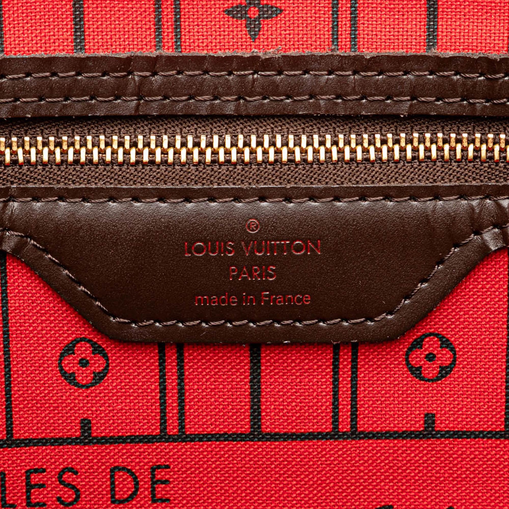 Louis Vuitton Damier Ebene Neverfull MM (SHG-UXbhyP)