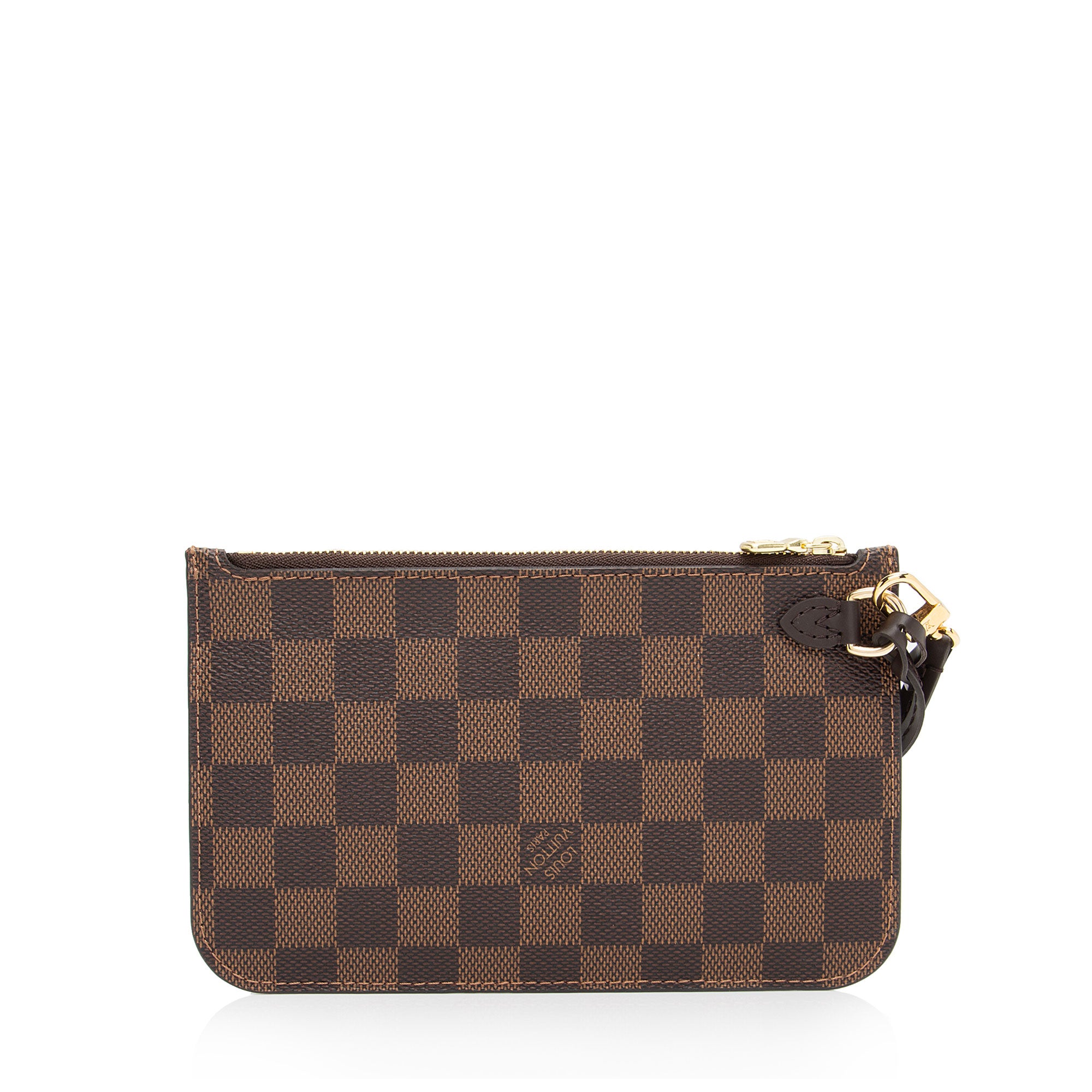 Louis Vuitton Damier Ebene Neverfull PM Pochette (SHF-qYwBLi)