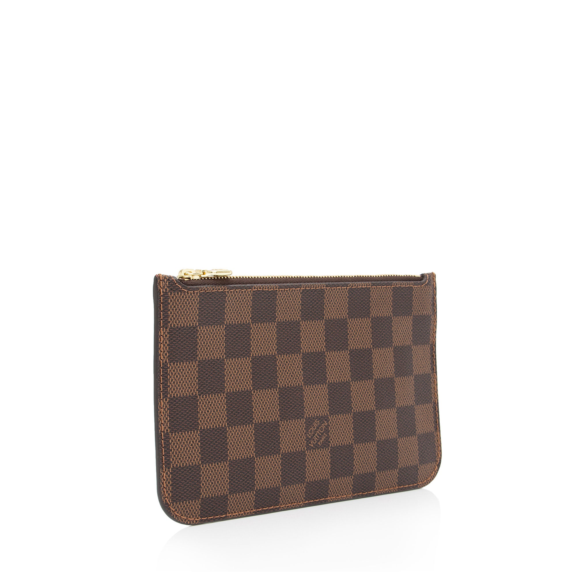 Louis Vuitton Damier Ebene Neverfull PM Pochette (SHF-qYwBLi)