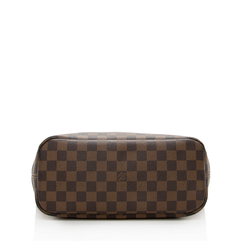 Louis Vuitton Damier Ebene Neverfull PM Tote (SHF-16873)