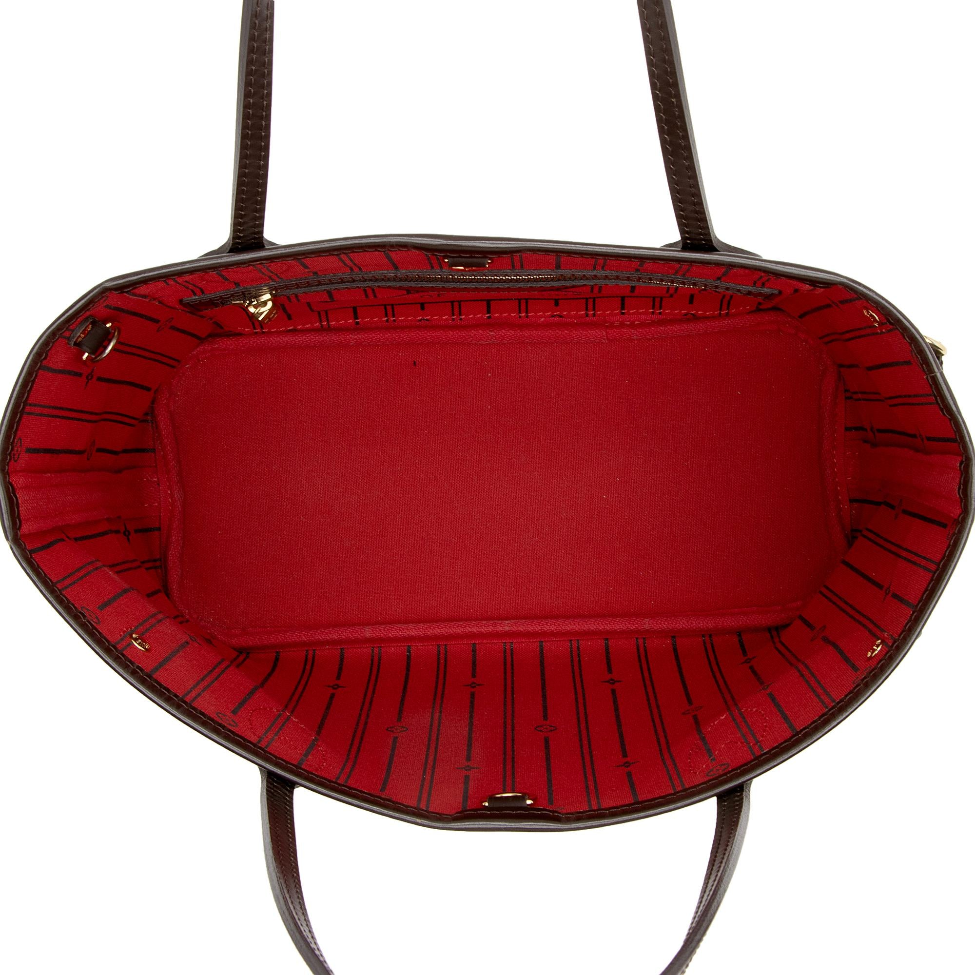 Louis Vuitton Damier Ebene Neverfull PM Tote (SHF-22958)