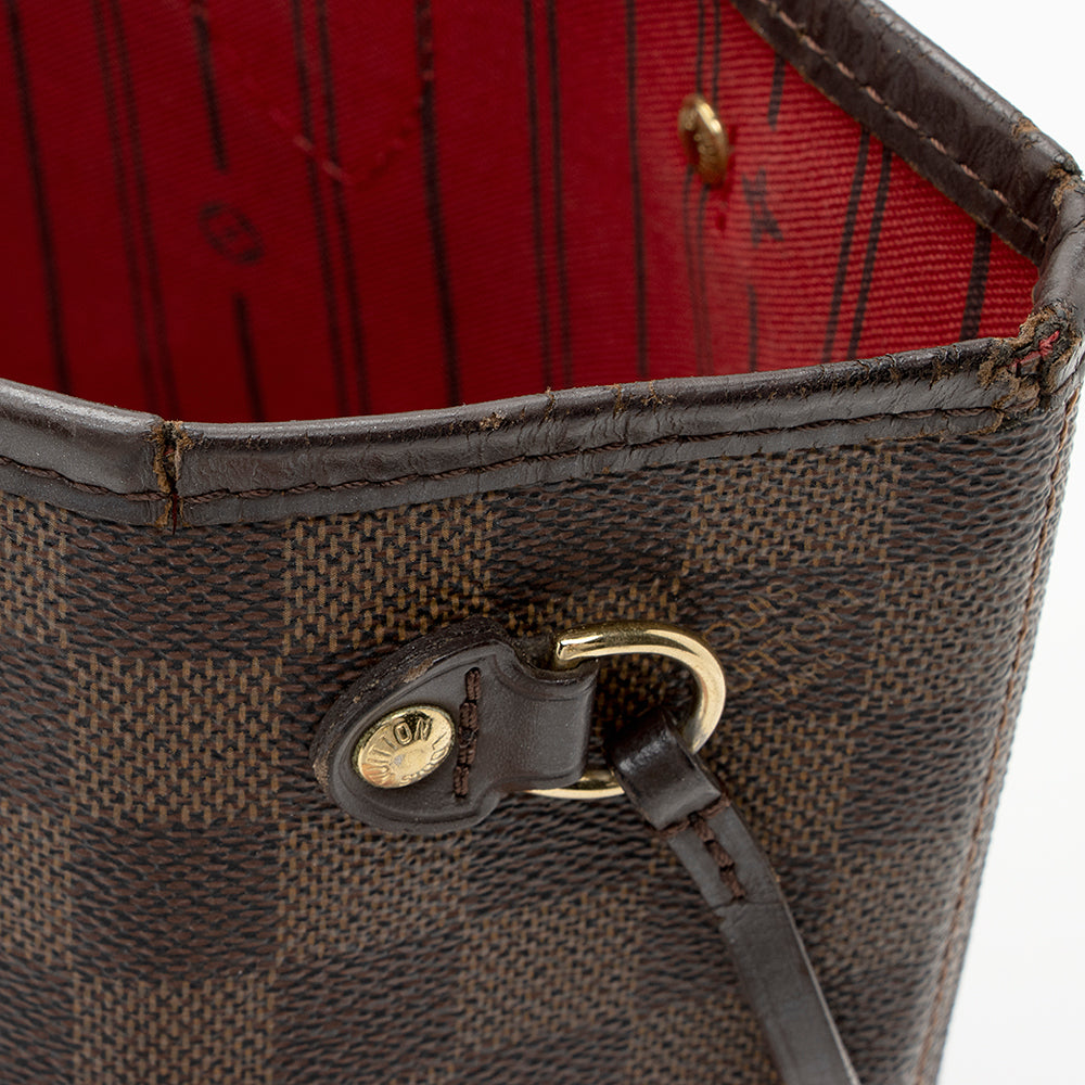 Louis Vuitton Damier Ebene Neverfull PM Tote - FINAL SALE (SHF-19822)