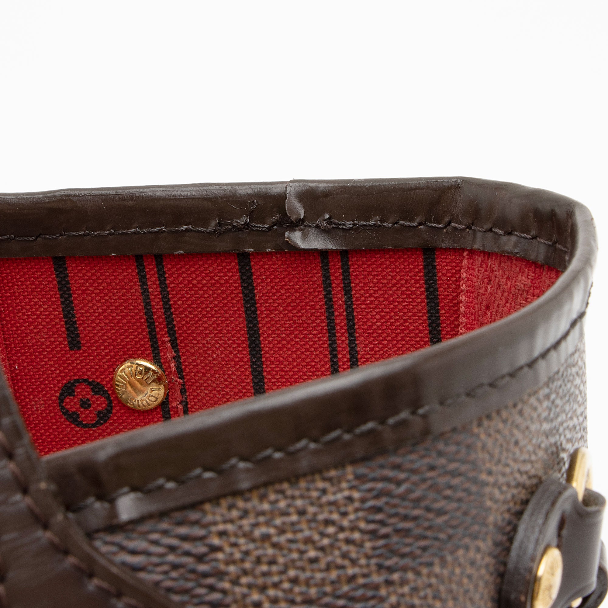 Louis Vuitton Damier Ebene Neverfull PM Tote (SHF-m0MSmL)