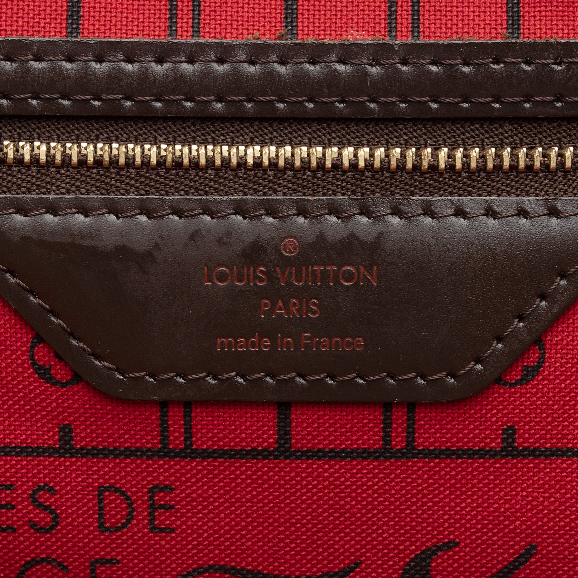 Louis Vuitton Damier Ebene Neverfull PM Tote (SHF-eoGuxb)