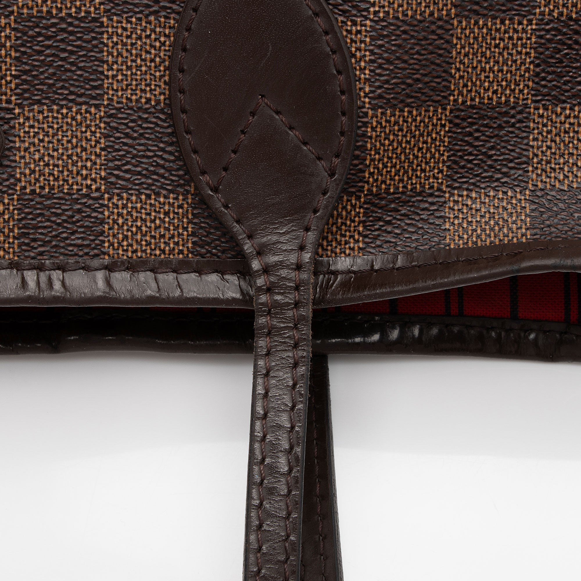 Louis Vuitton Damier Ebene Neverfull PM Tote (SHF-6FfFkS)