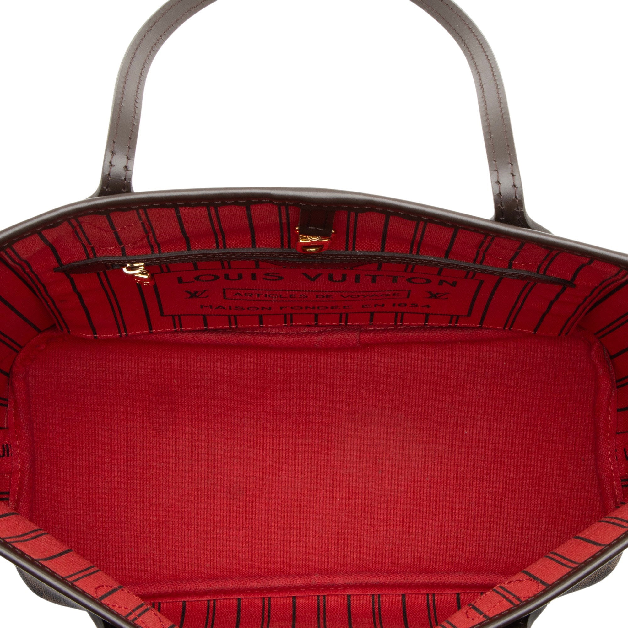 Louis Vuitton Damier Ebene Neverfull PM Tote