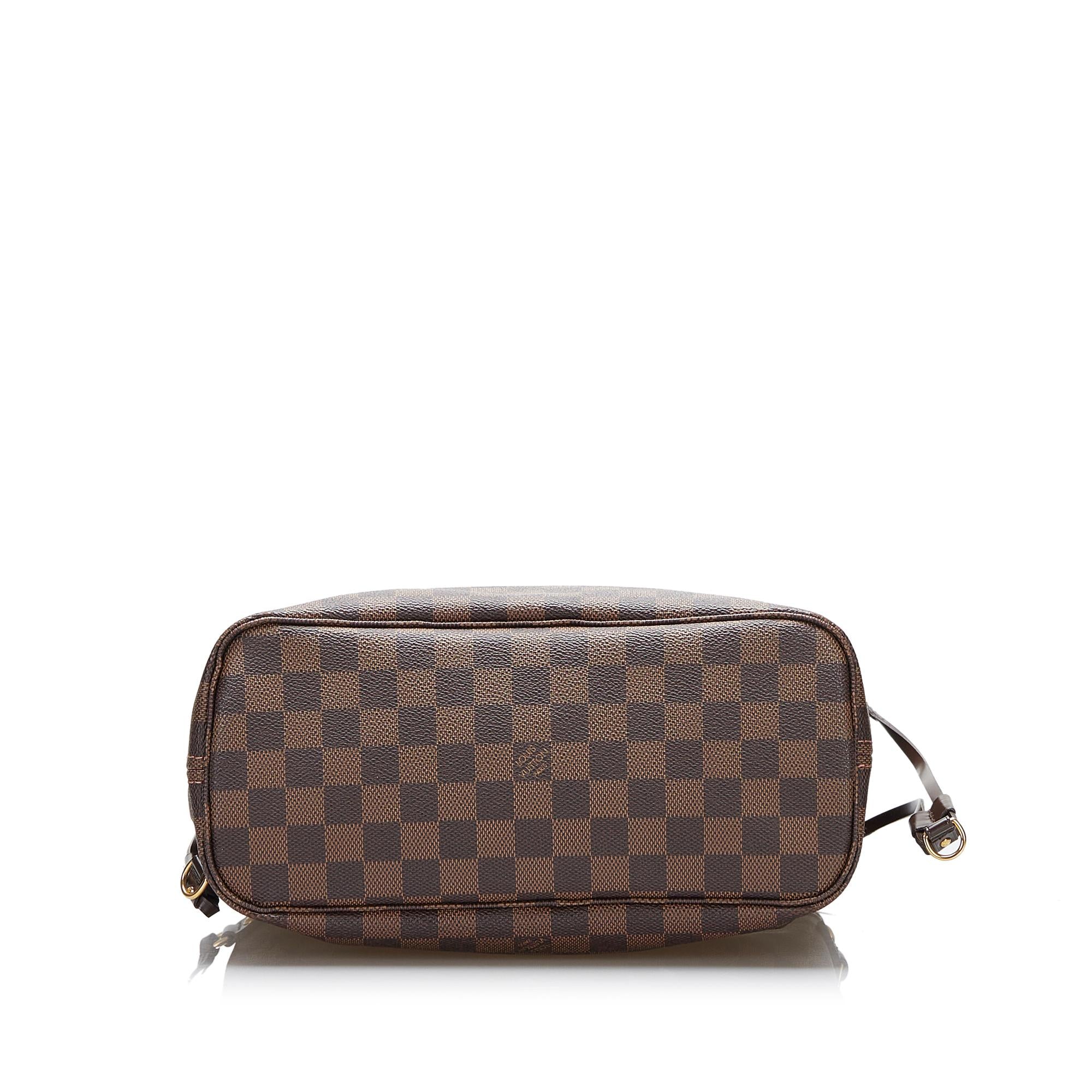Louis Vuitton Damier Ebene Neverfull PM (SHG-5JPqFE)