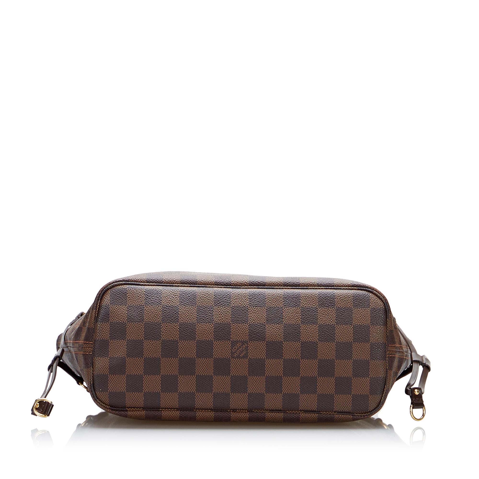 Louis Vuitton Damier Ebene Neverfull PM (SHG-QgLH6w)