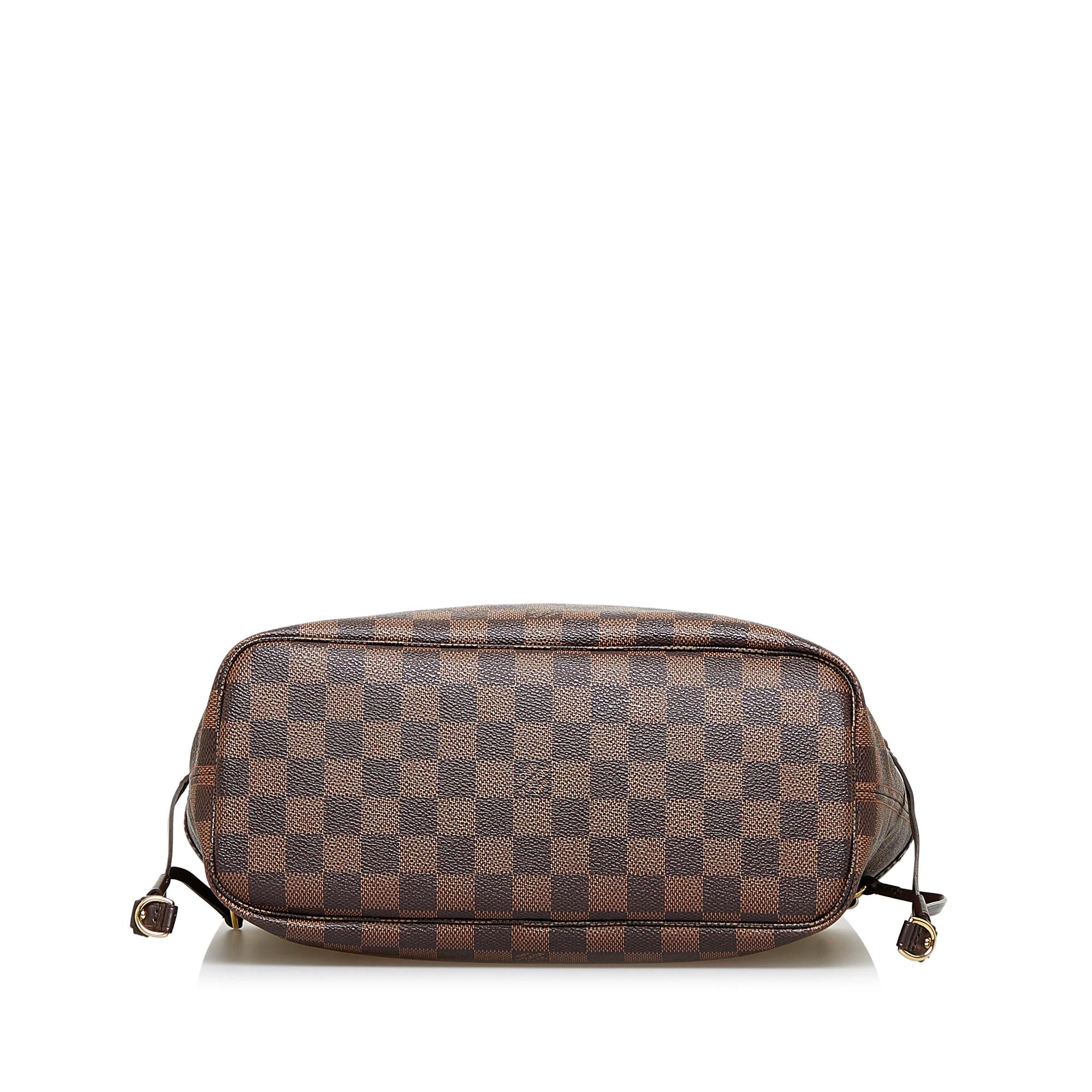 Louis Vuitton Damier Ebene Neverfull PM (SHG-piwJbU)