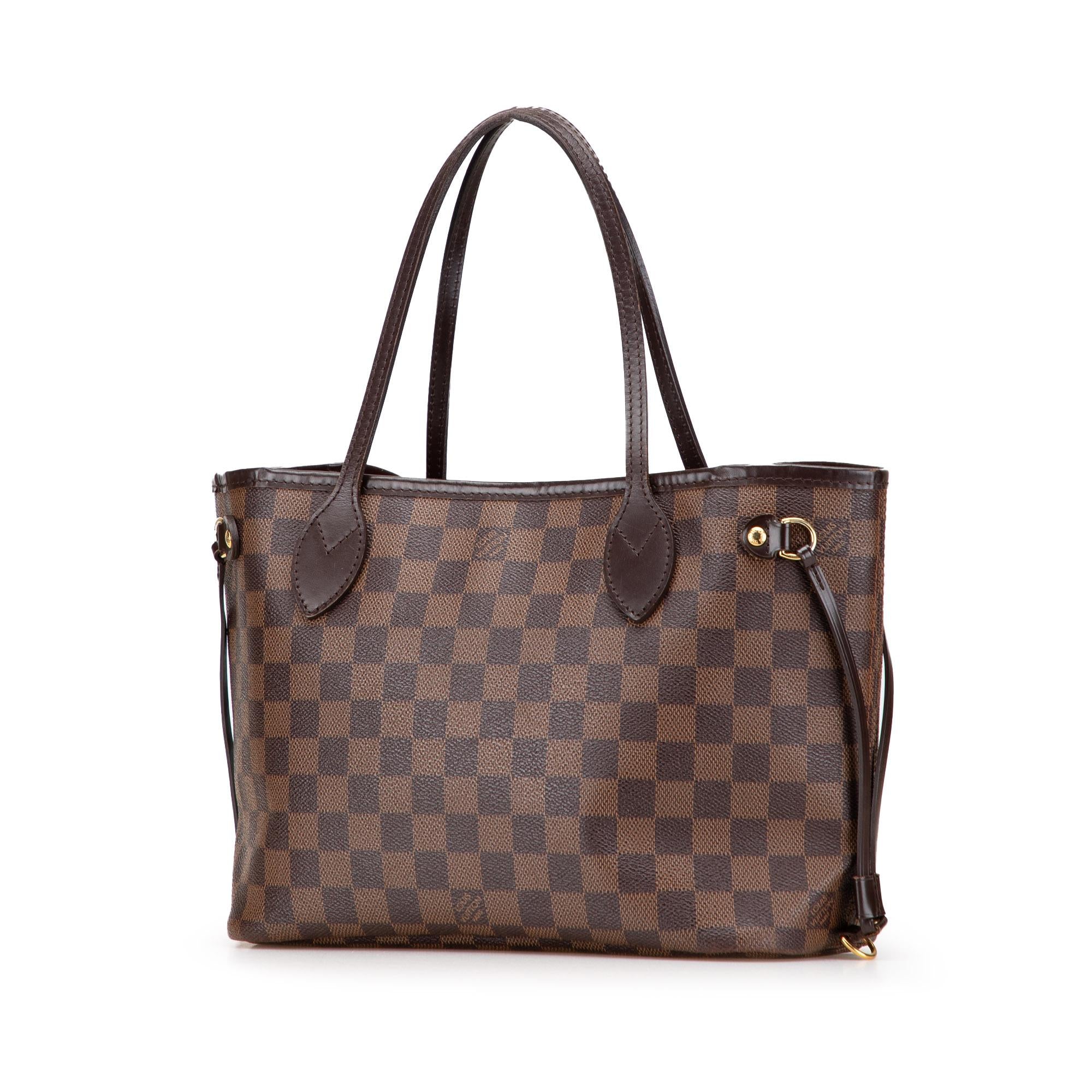 Louis Vuitton Damier Ebene Neverfull PM