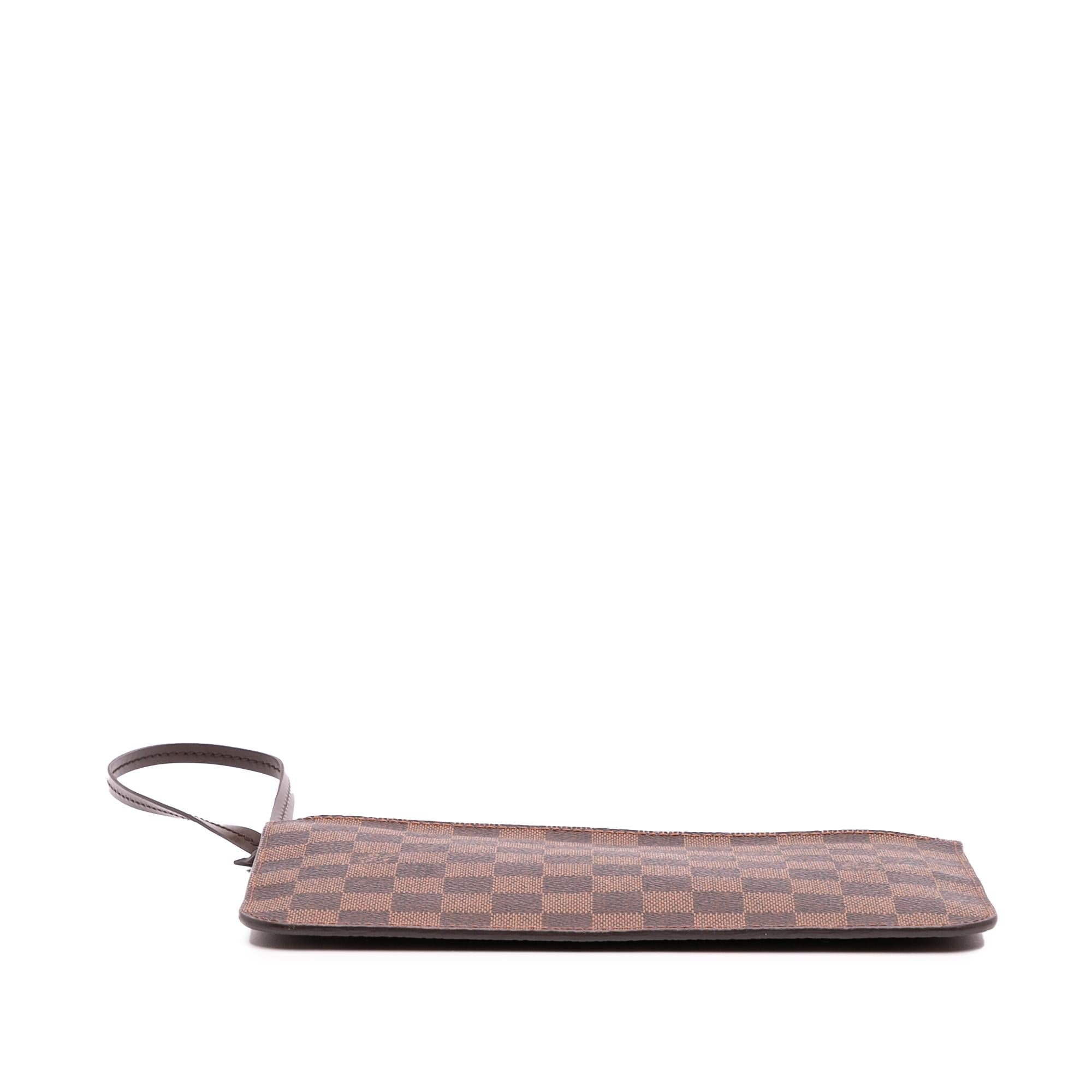 Louis Vuitton Damier Ebene Neverfull Pochette