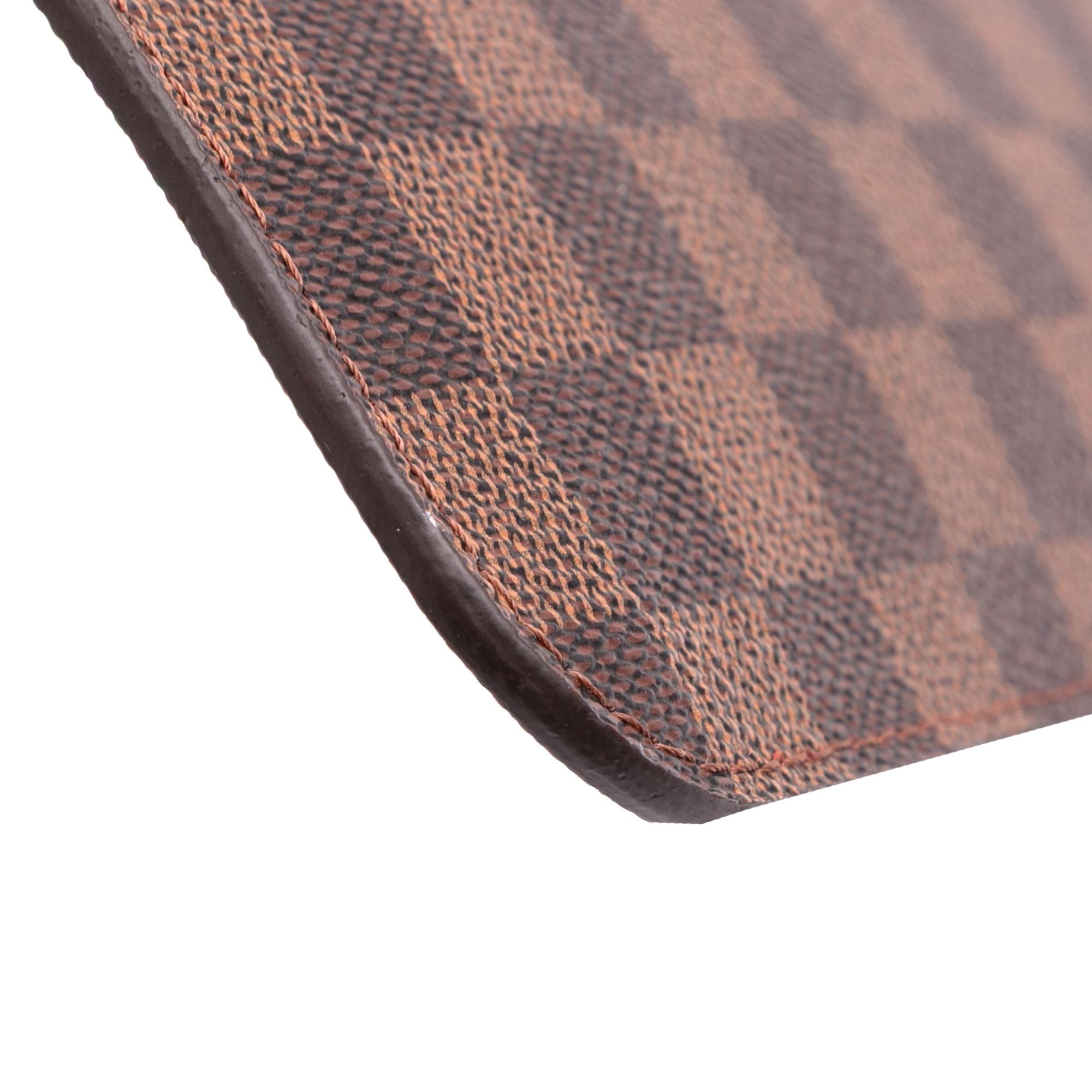 Louis Vuitton Damier Ebene Neverfull Pochette