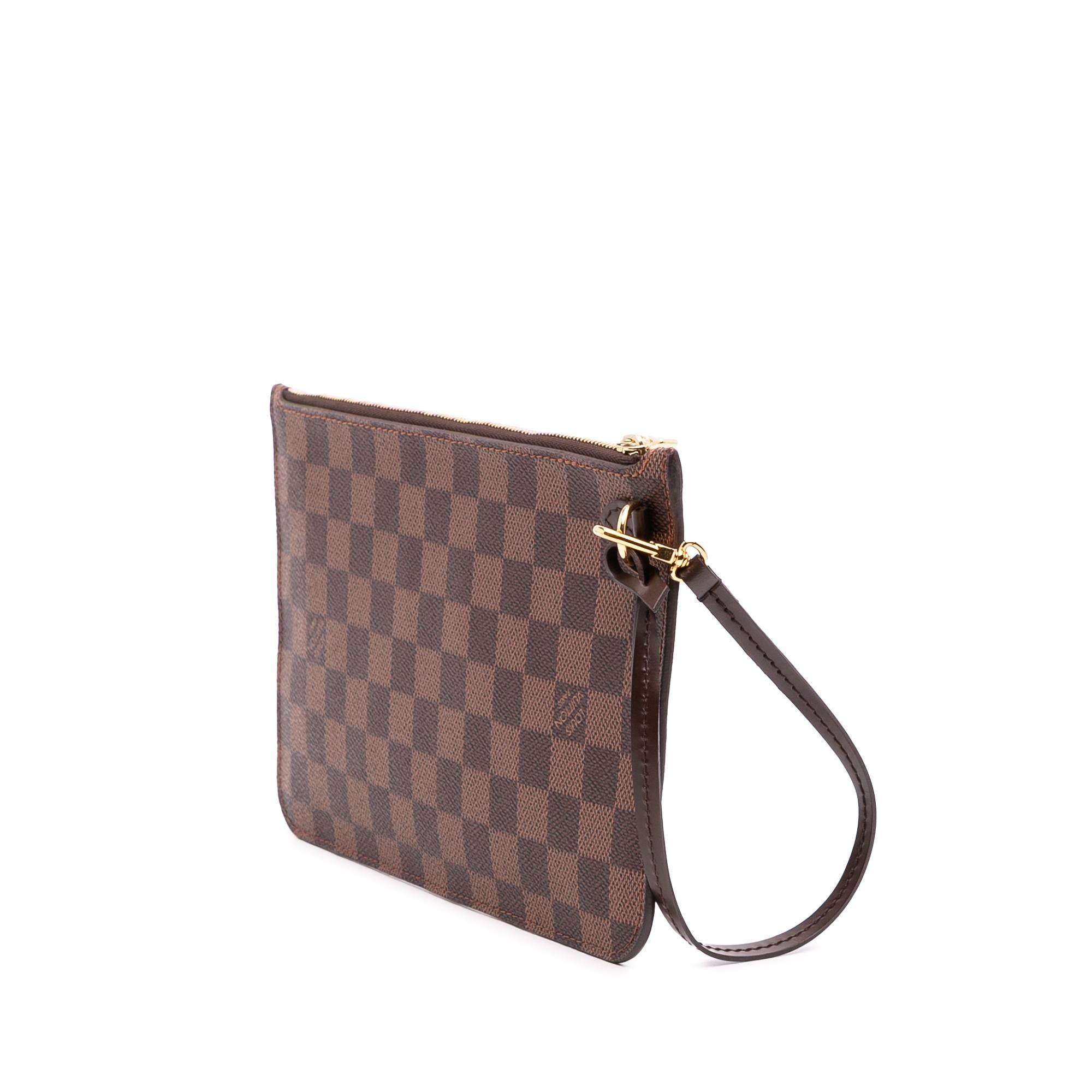 Louis Vuitton Damier Ebene Neverfull Pochette