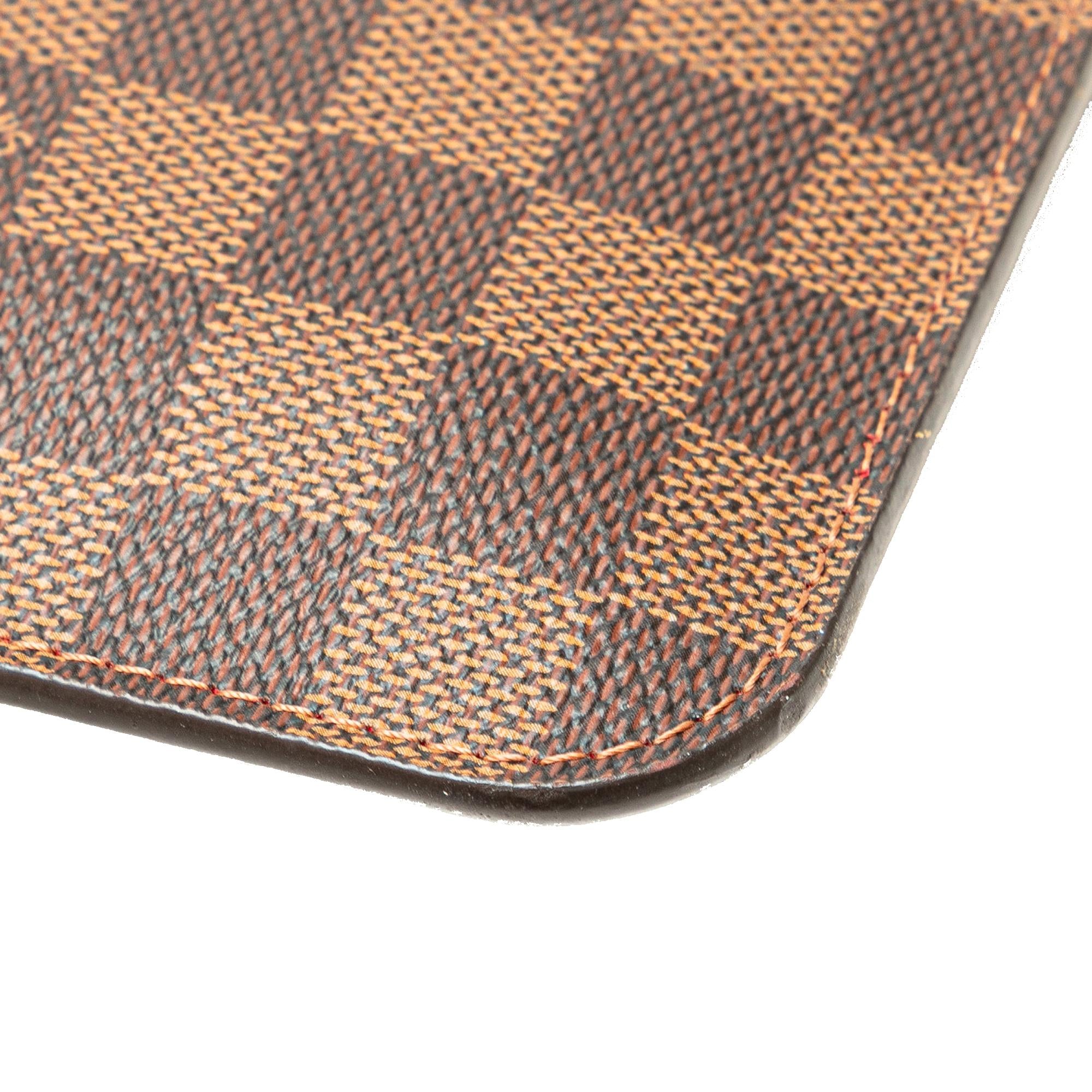 Louis Vuitton Damier Ebene Neverfull Pouch MM