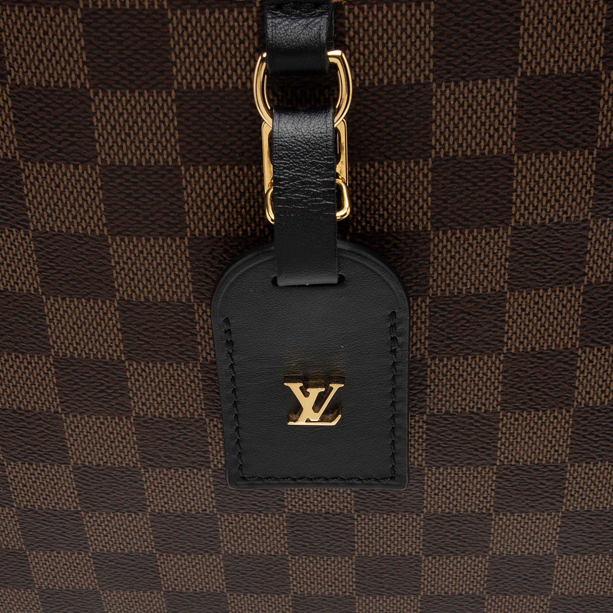 Louis Vuitton Damier Ebene Odeon MM NM Shoulder Bag (SHF-ocjUxU)