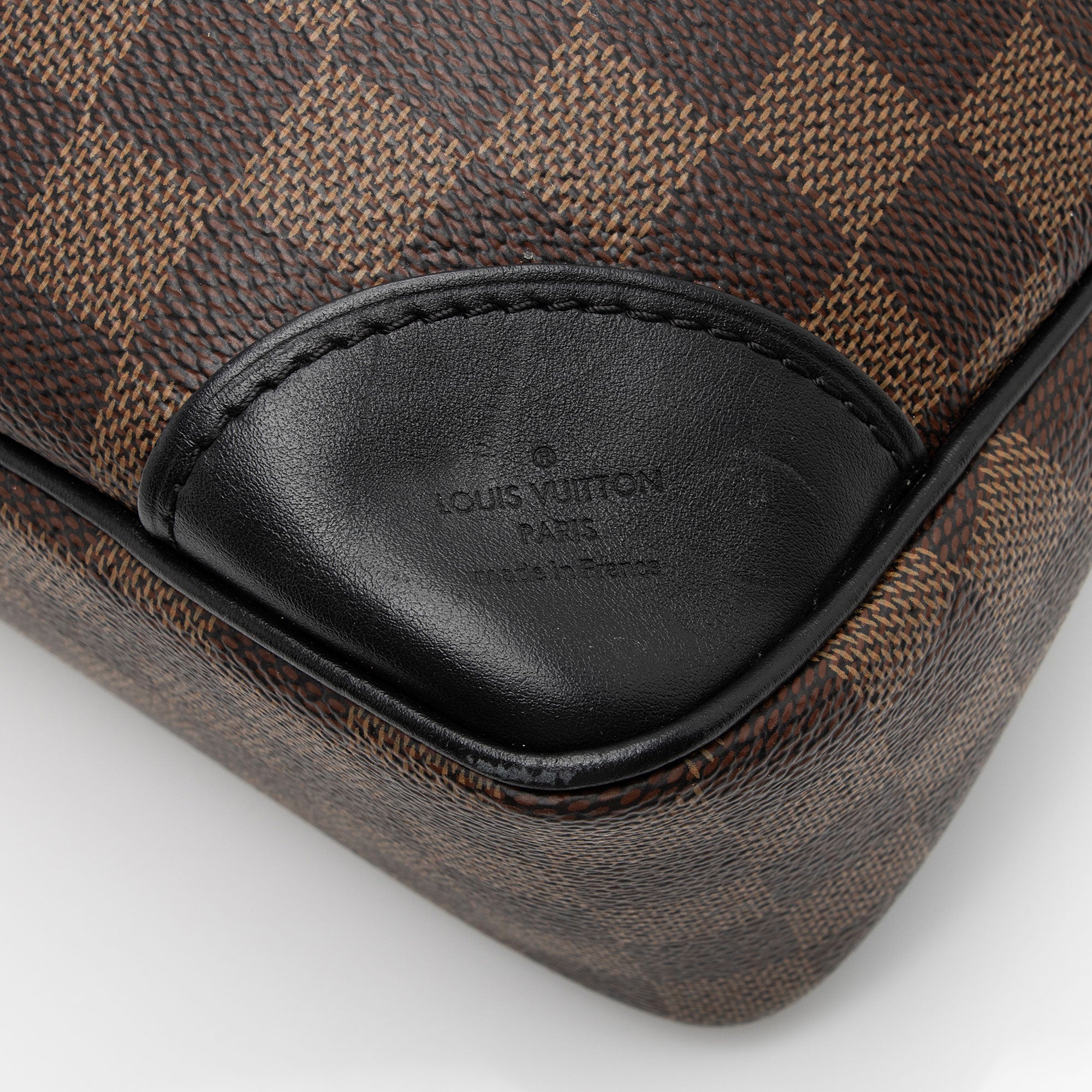 Louis Vuitton Damier Ebene Odeon MM NM Shoulder Bag (SHF-ocjUxU)