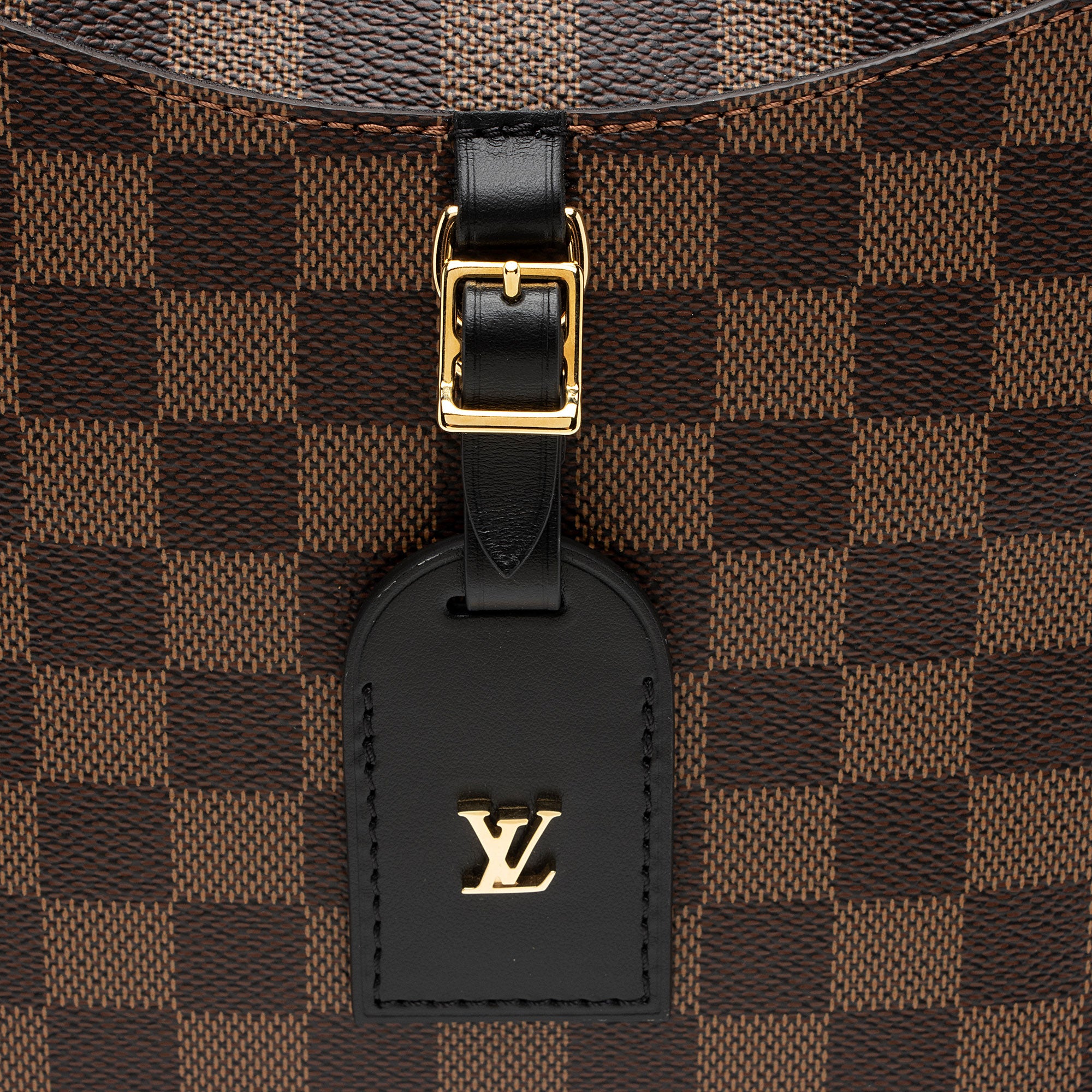 Louis Vuitton Damier Ebene Odeon MM NM Shoulder Bag (SHF-F6WbH9)