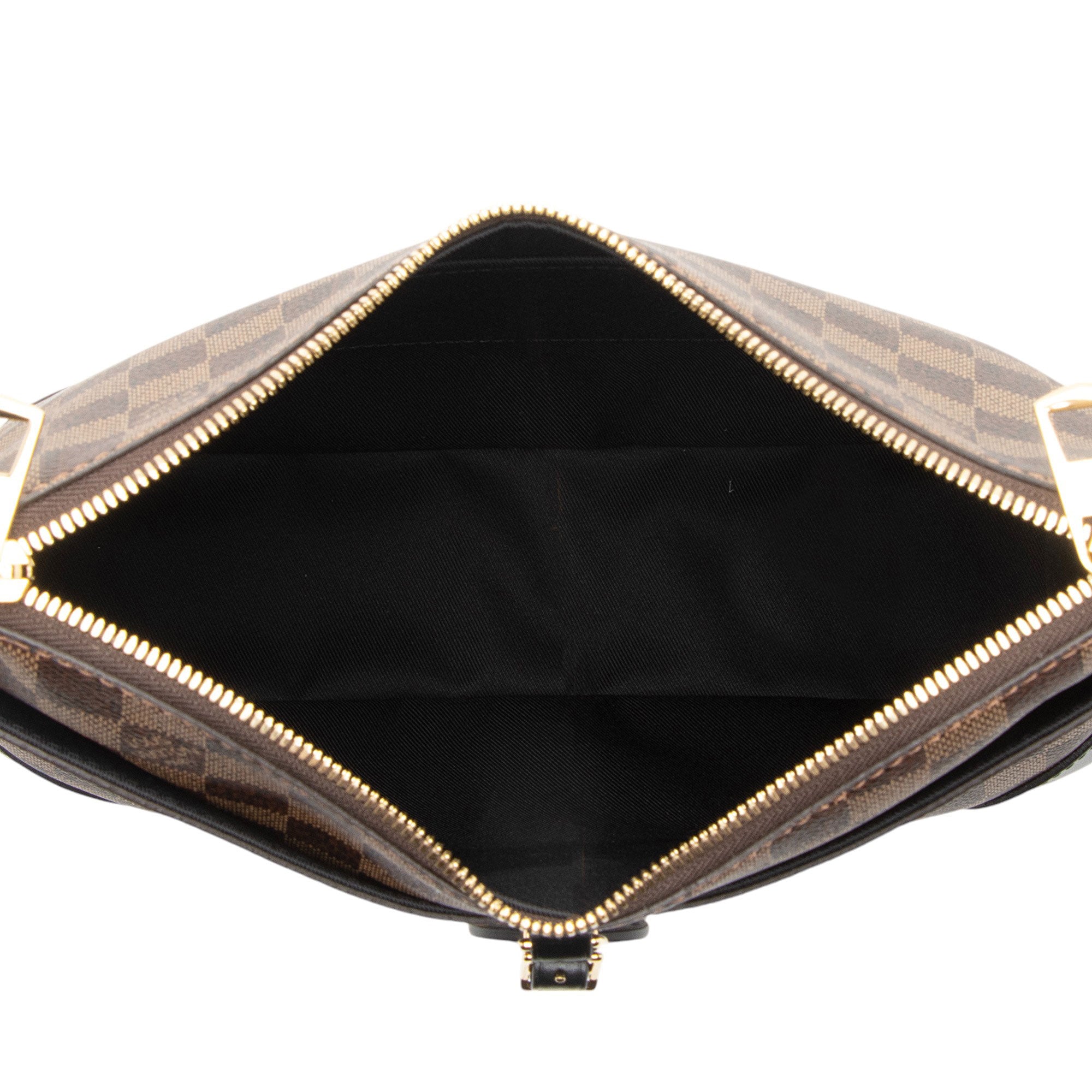 Louis Vuitton Damier Ebene Odeon MM NM Shoulder Bag (SHF-F6WbH9)