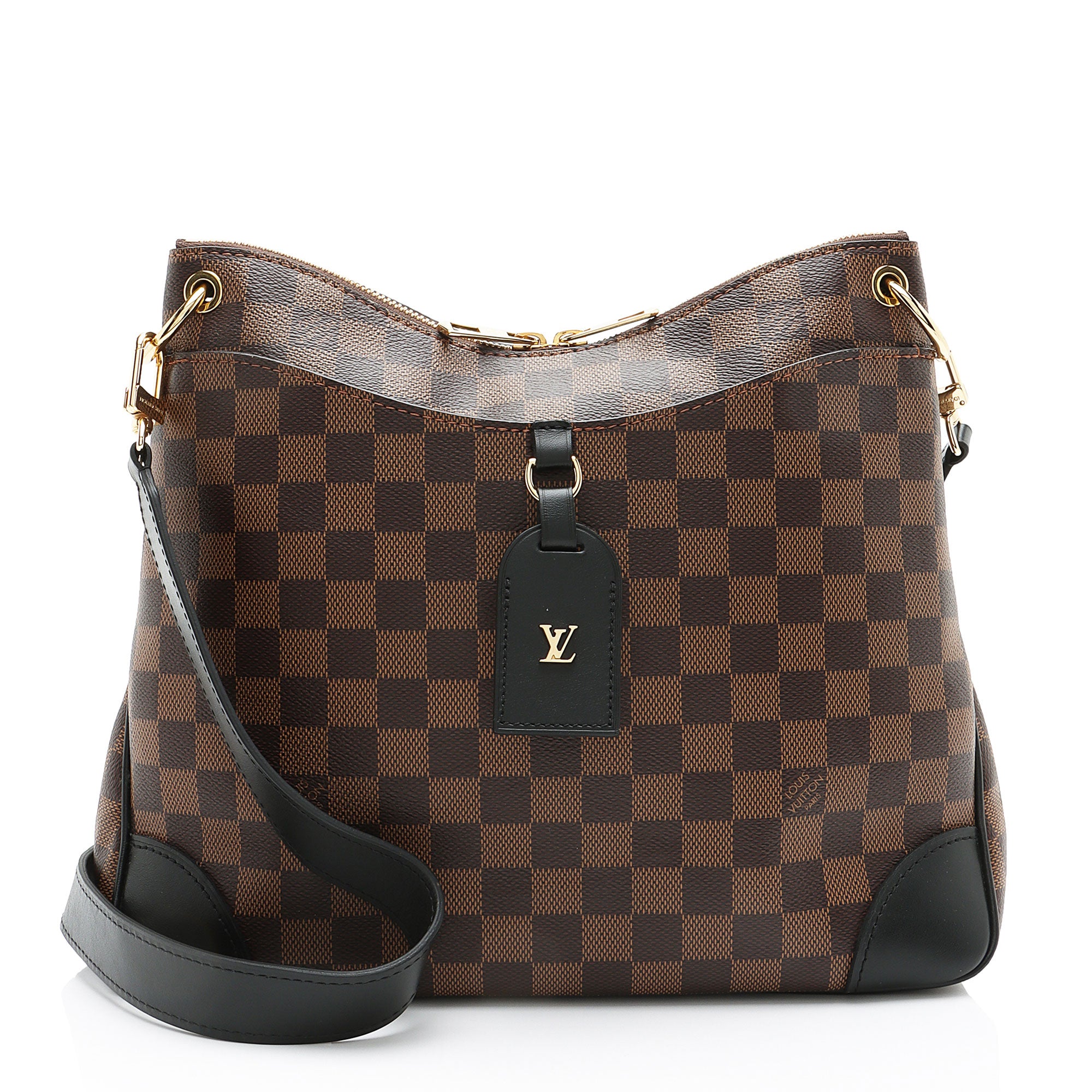 Louis Vuitton Damier Ebene Odeon MM NM Shoulder Bag
