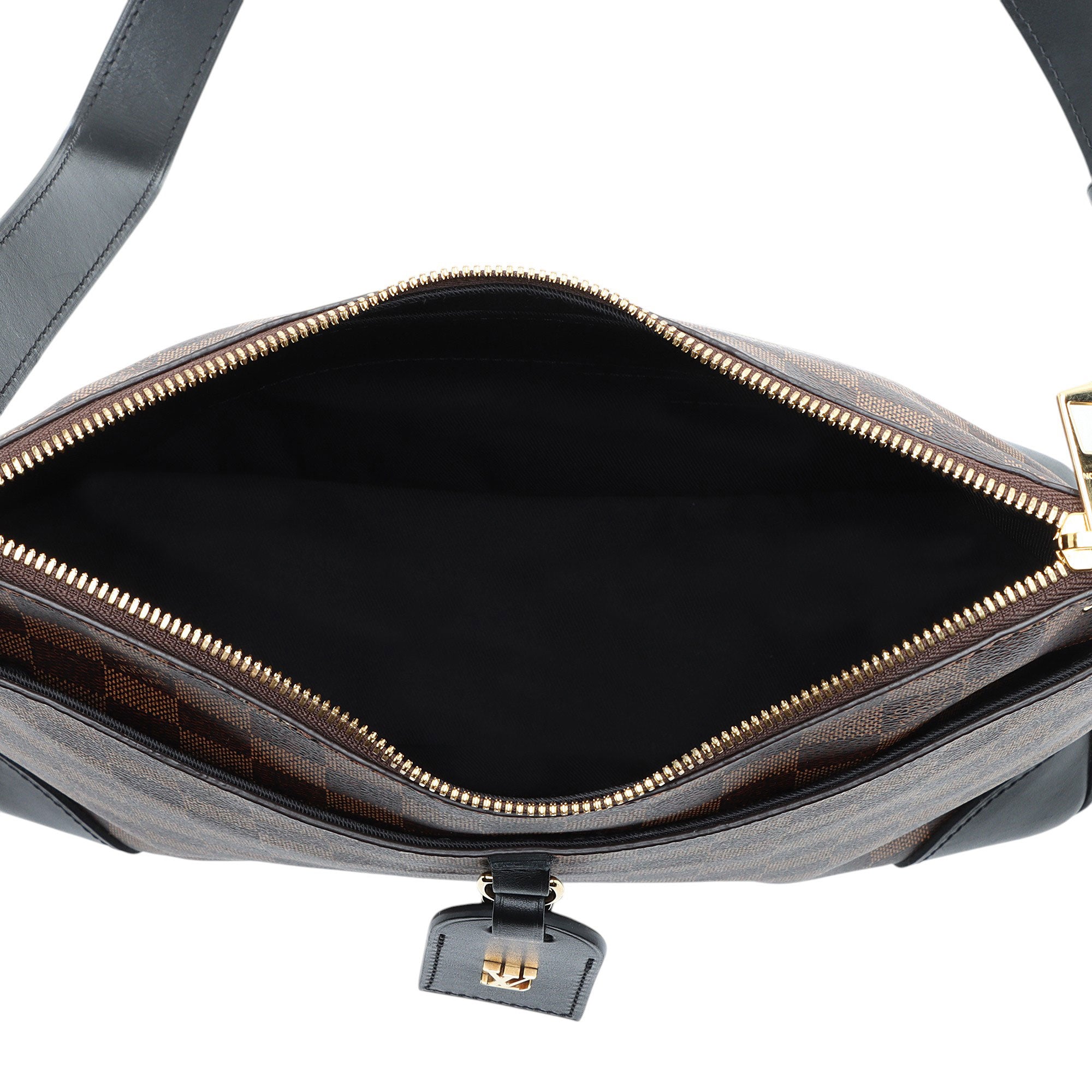 Louis Vuitton Damier Ebene Odeon MM NM Shoulder Bag