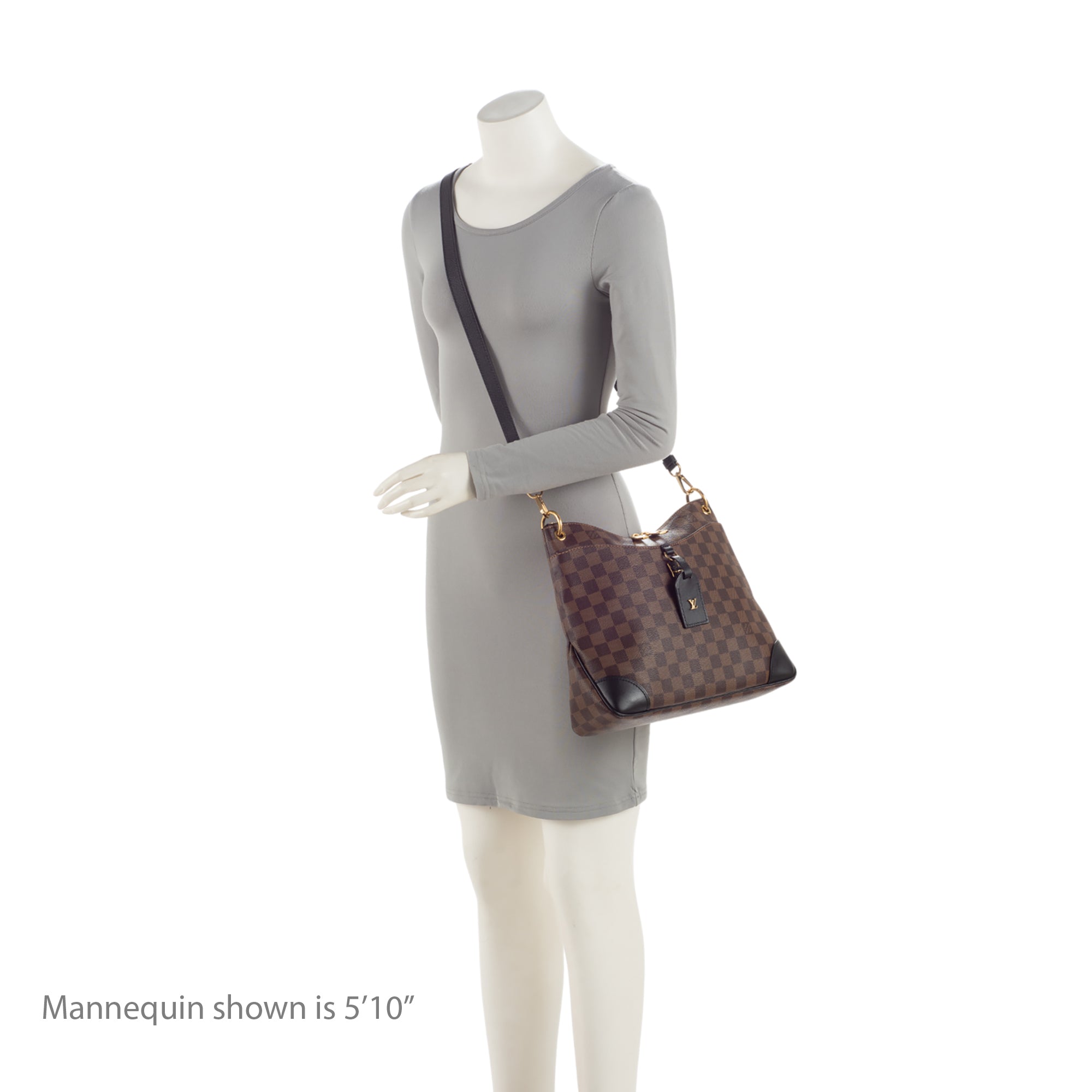 Louis Vuitton Damier Ebene Odeon MM NM Shoulder Bag
