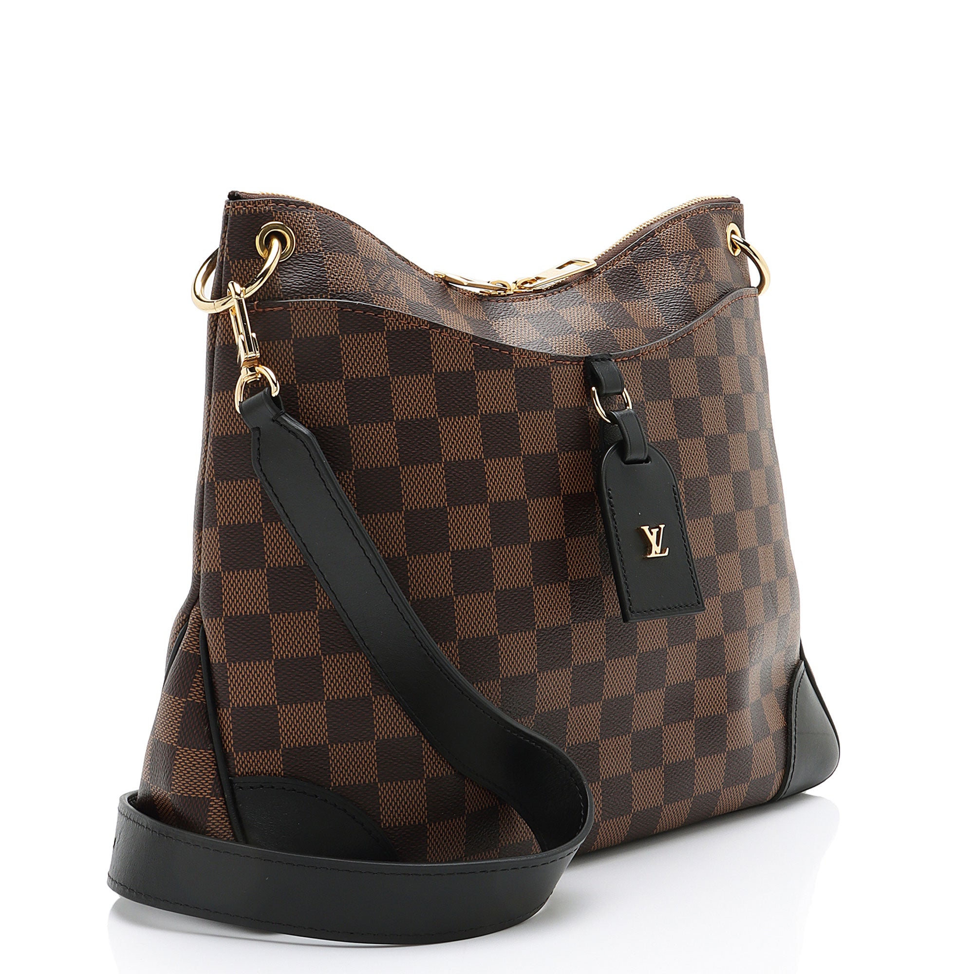 Louis Vuitton Damier Ebene Odeon MM NM Shoulder Bag