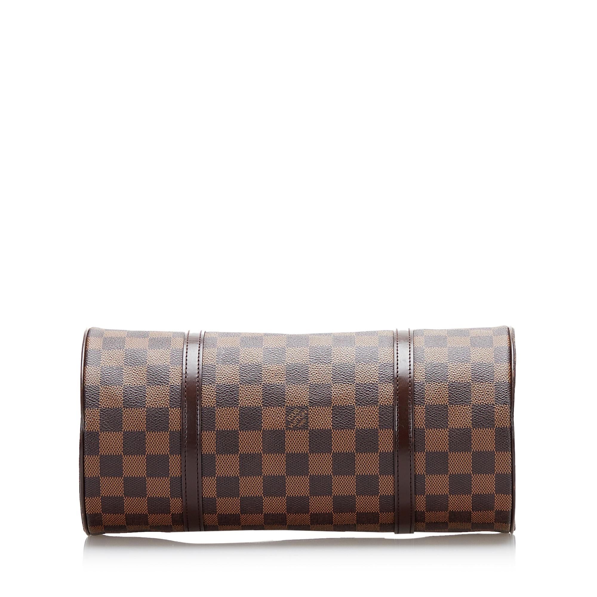 Louis Vuitton Damier Ebene Papillon 30 (SHG-MqAHpG)