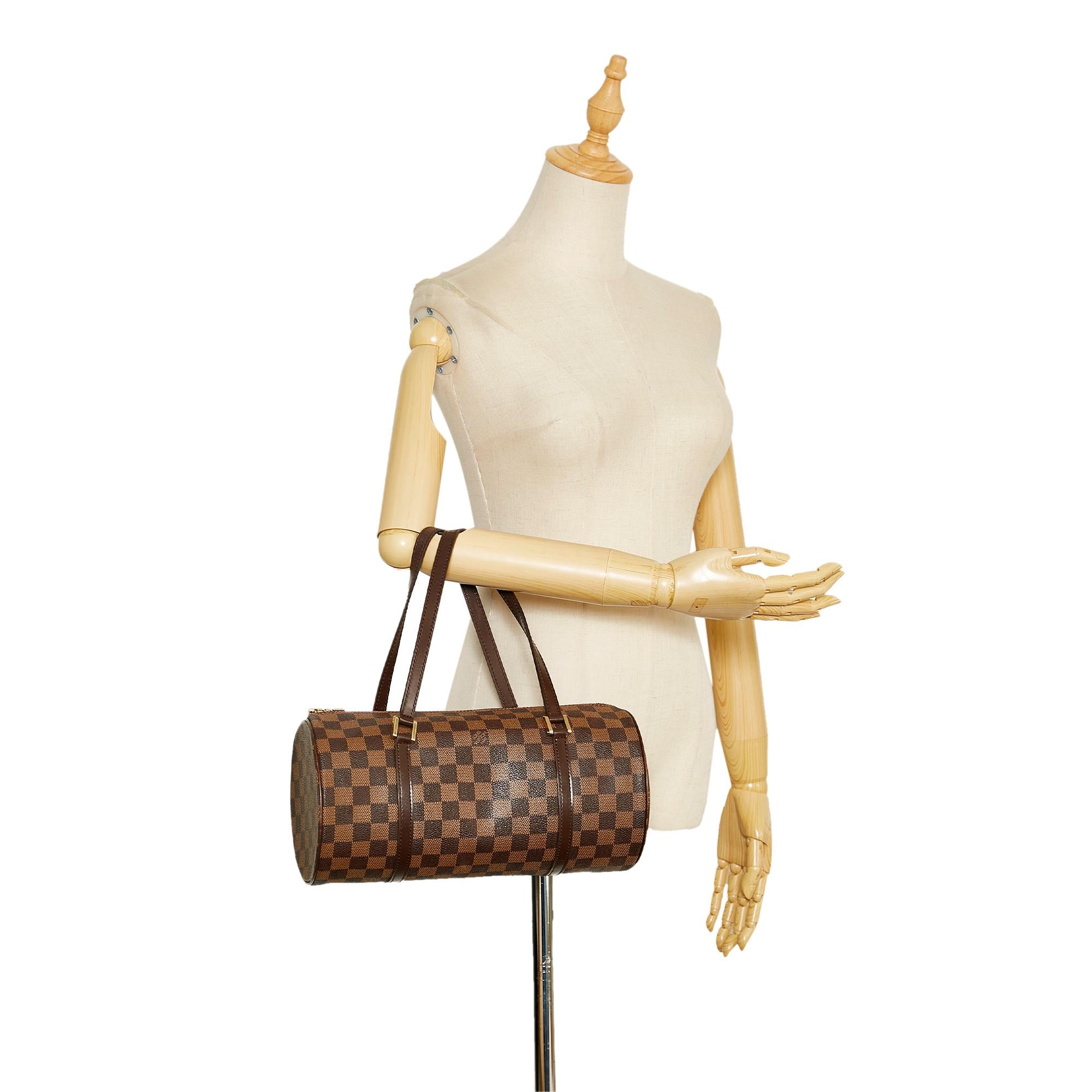 Louis Vuitton Damier Ebene Papillon 30 (SHG-MqAHpG)