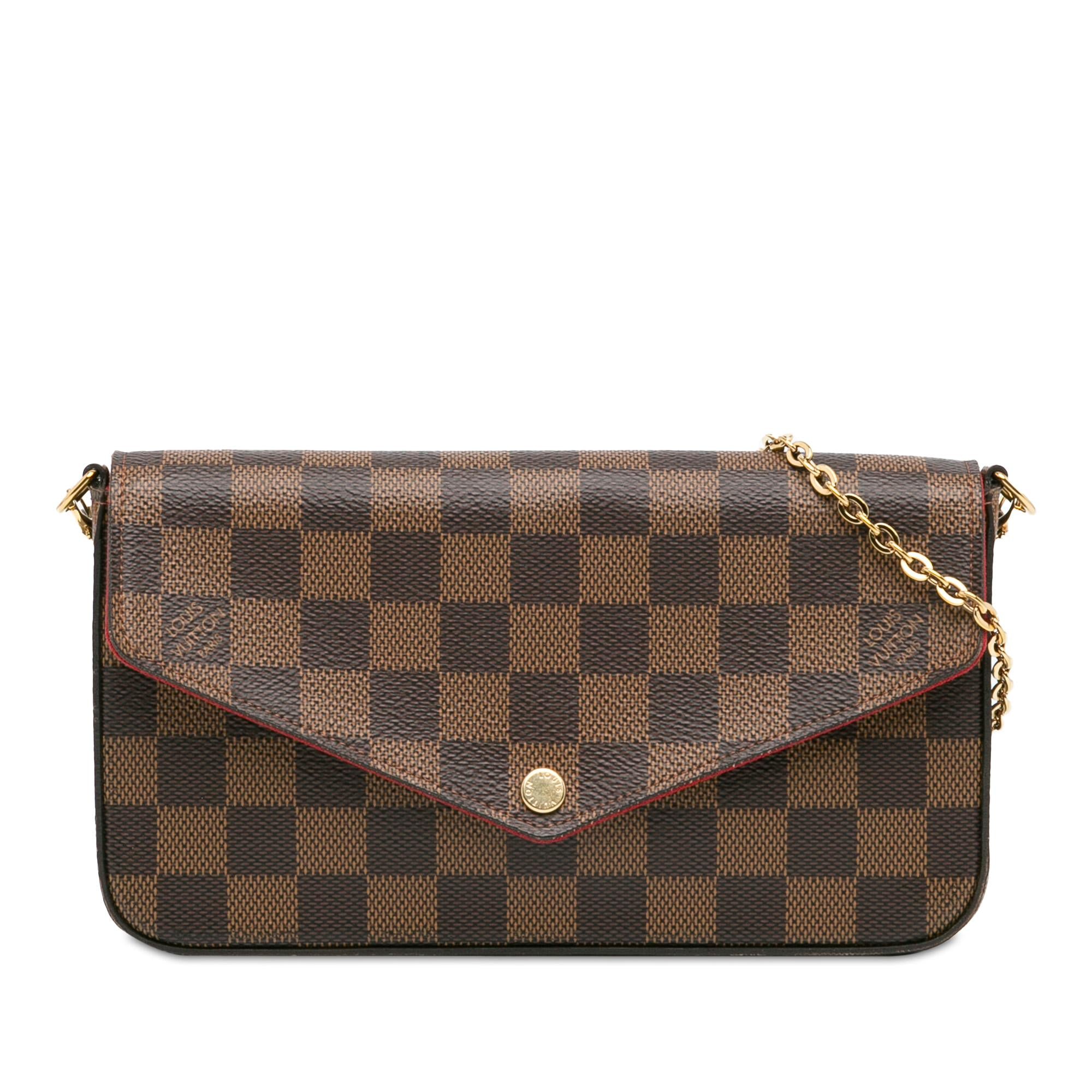 Louis Vuitton Damier Ebene Pochette Felicie (SHG-iG1Zxm)