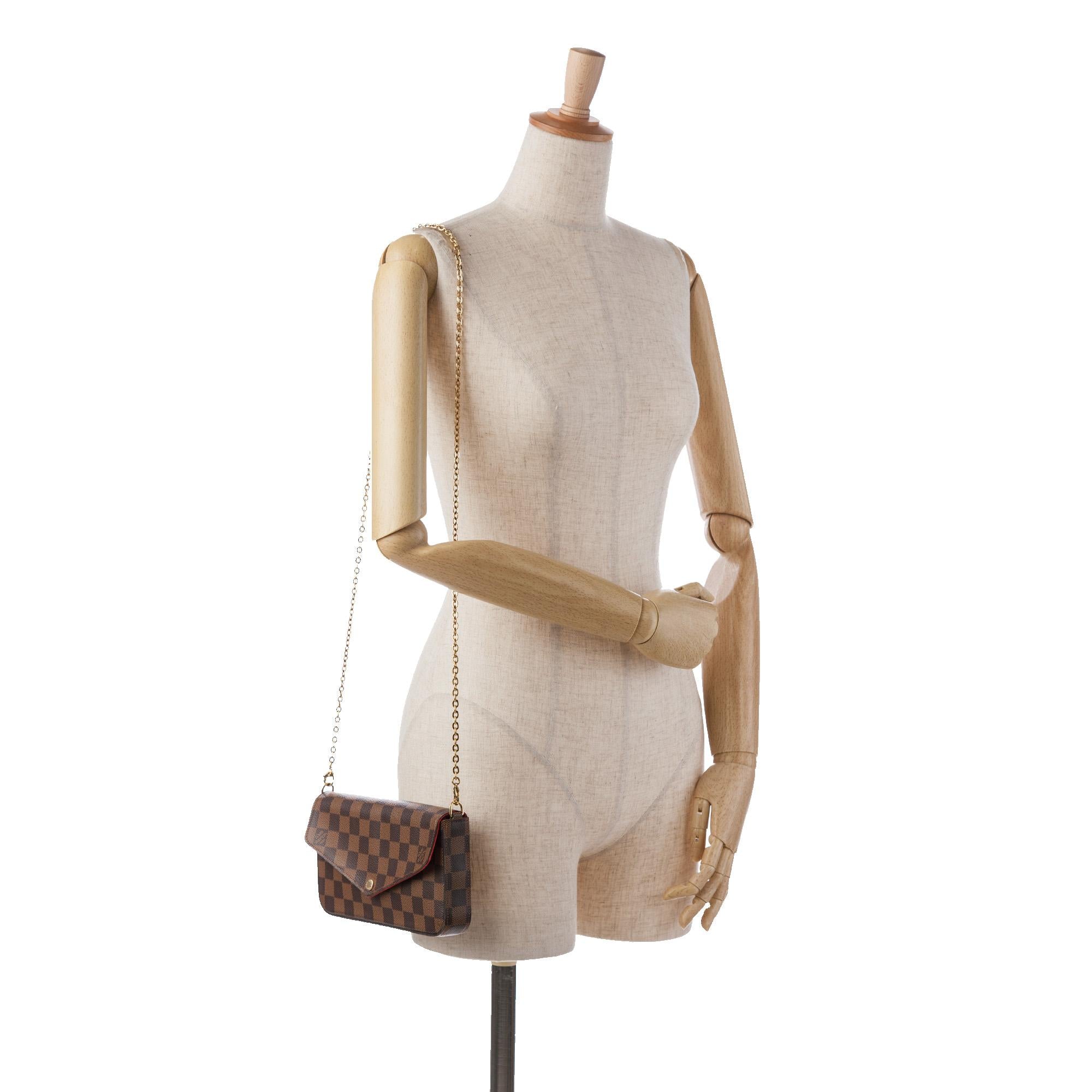 Louis Vuitton Damier Ebene Pochette Felicie (SHG-iG1Zxm)