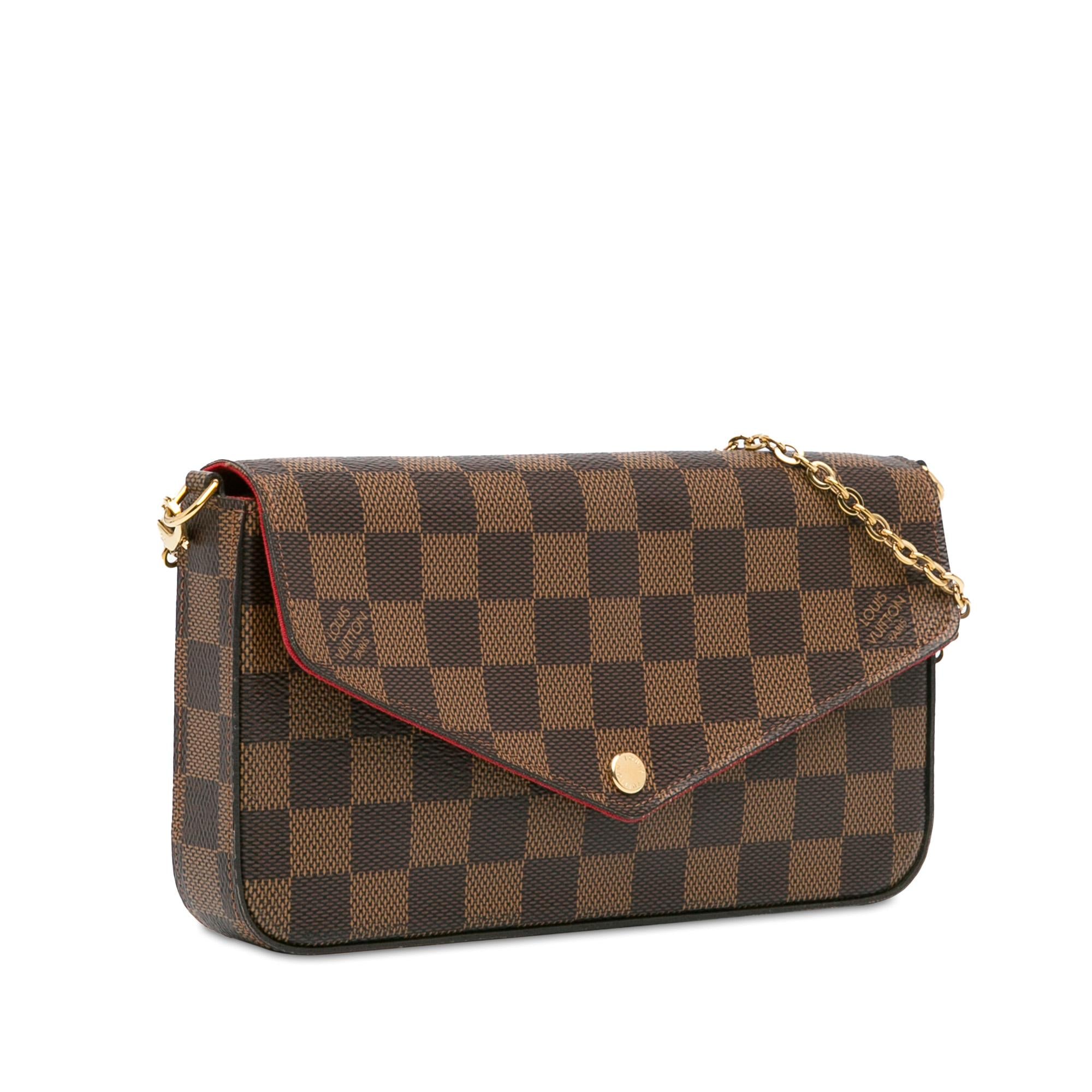 Louis Vuitton Damier Ebene Pochette Felicie (SHG-iG1Zxm)