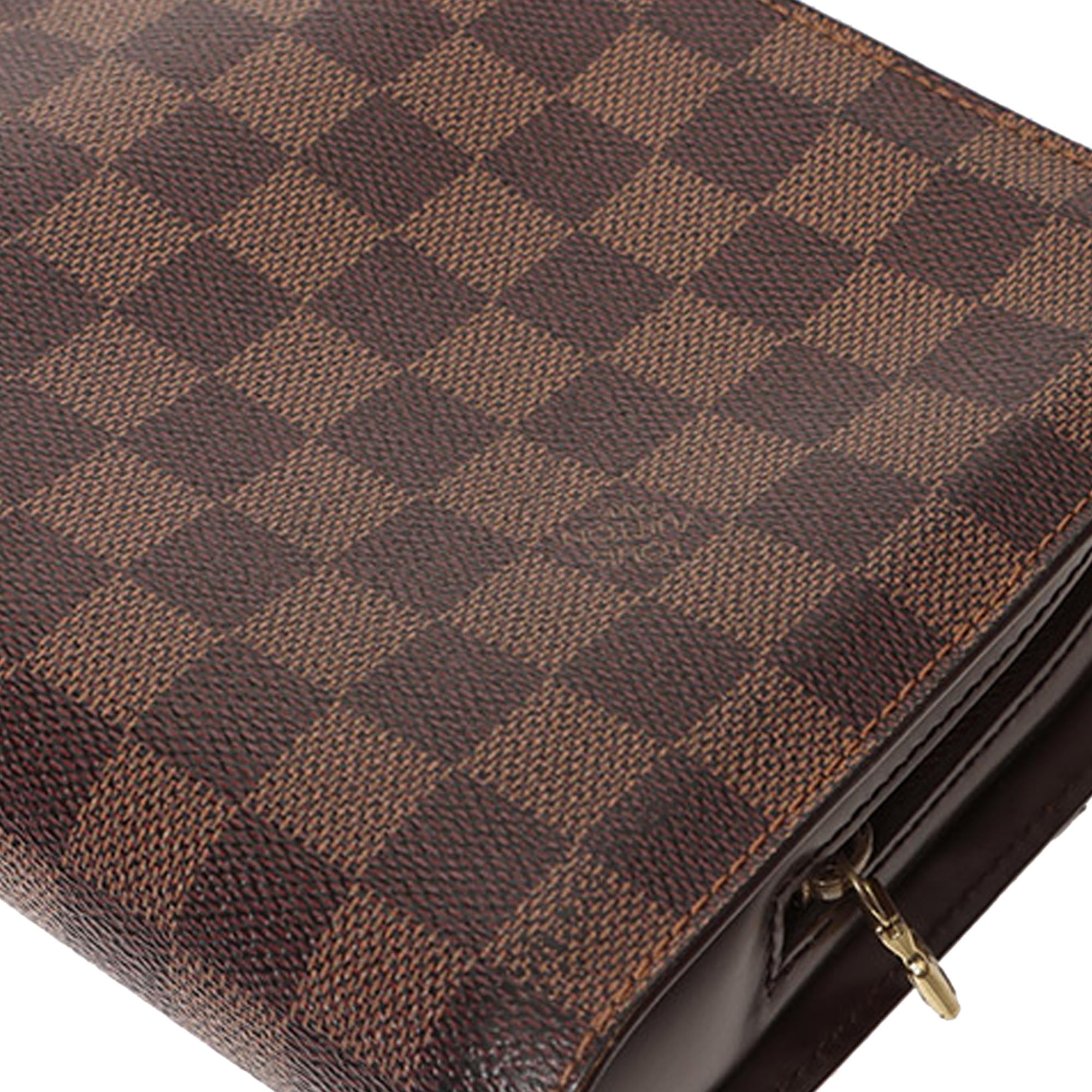 Louis Vuitton Damier Ebene Pochette Saint Louis (SHG-jEMUv1)